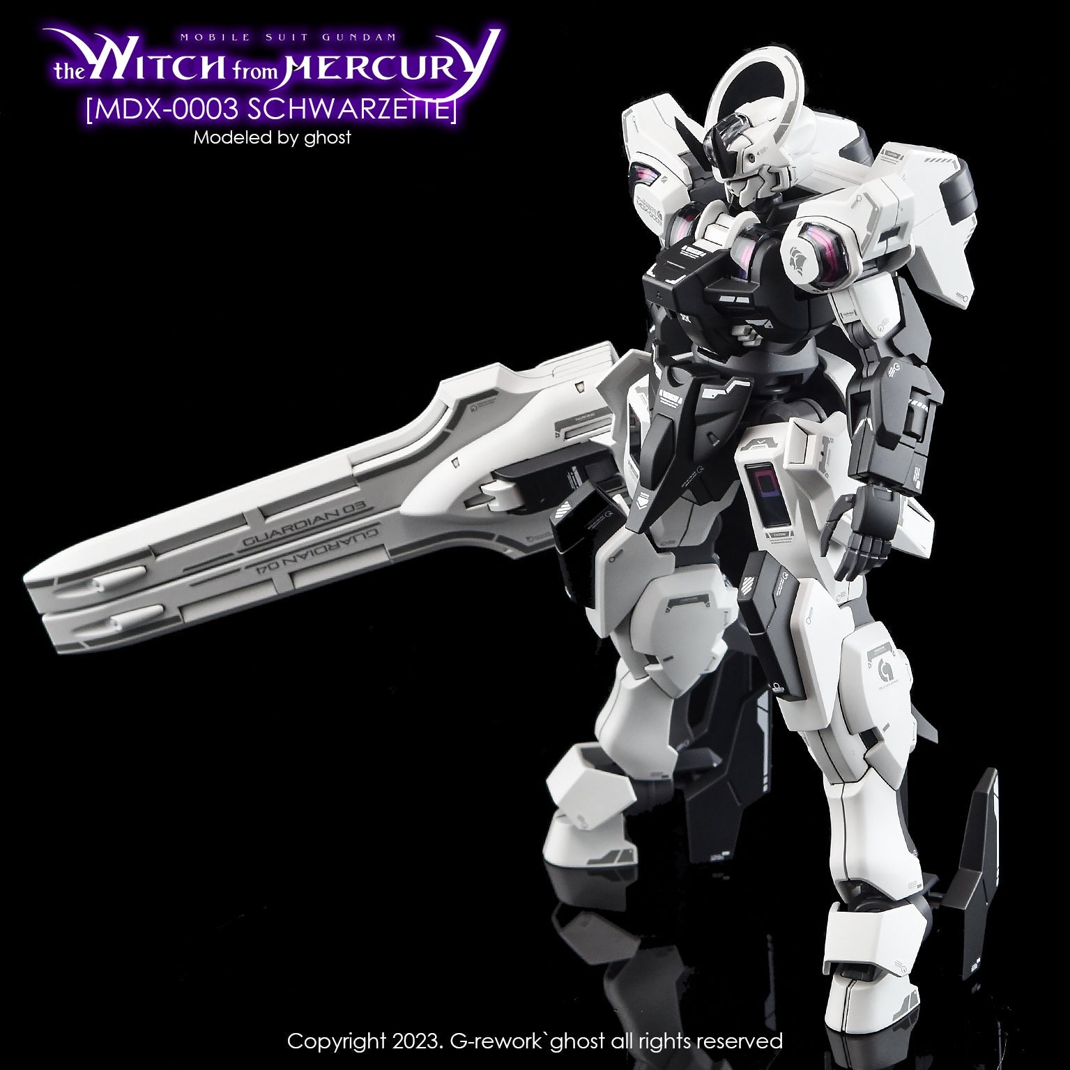 G - Rework [HG] [witch from mercury] SCHWARZETTE - Gundam Extra - Your BEST Gunpla Supplier