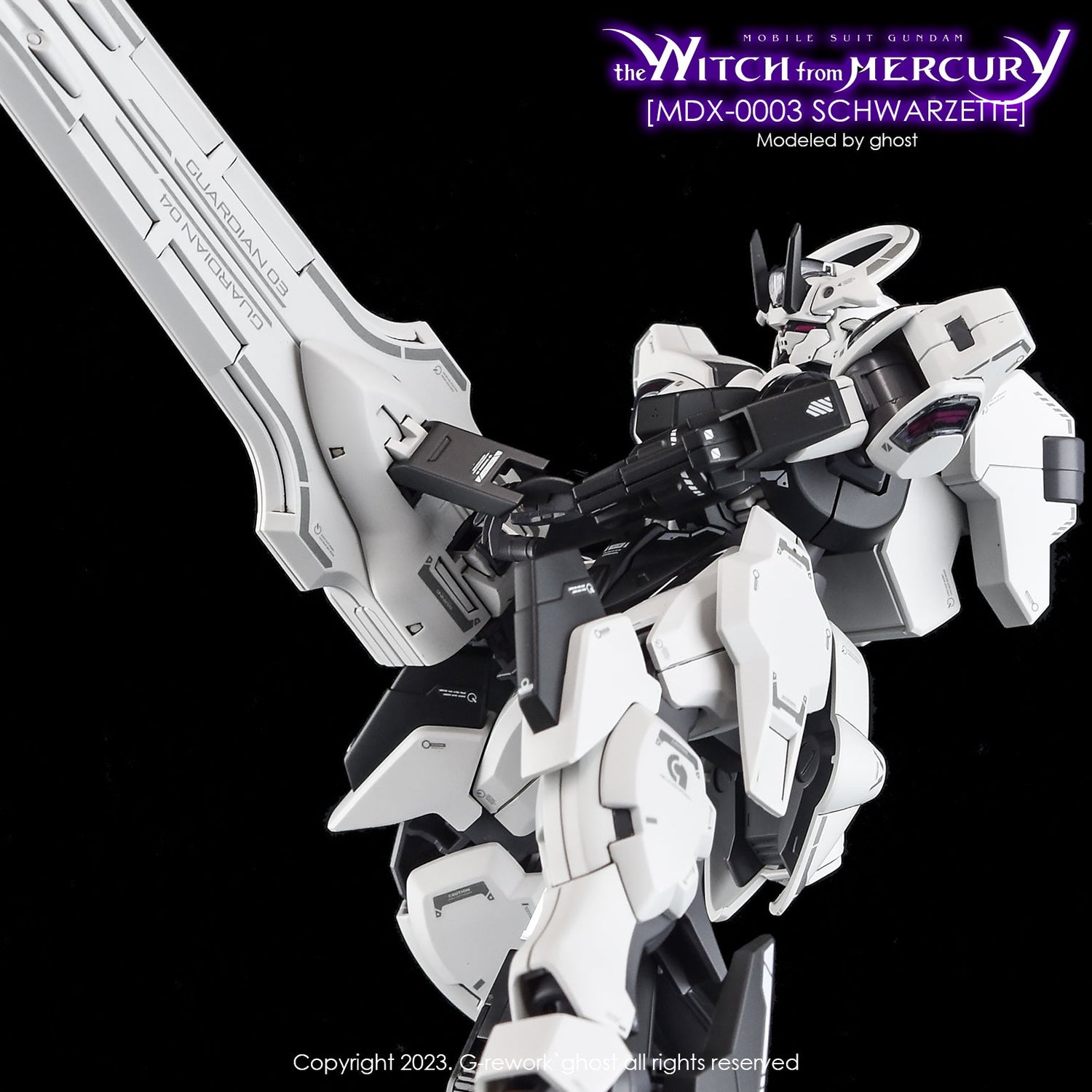 G - Rework [HG] [witch from mercury] SCHWARZETTE - Gundam Extra - Your BEST Gunpla Supplier