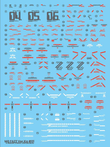 G - Rework [MG] FAZZ Ver.Ka - Gundam Extra - Your BEST Gunpla Supplier