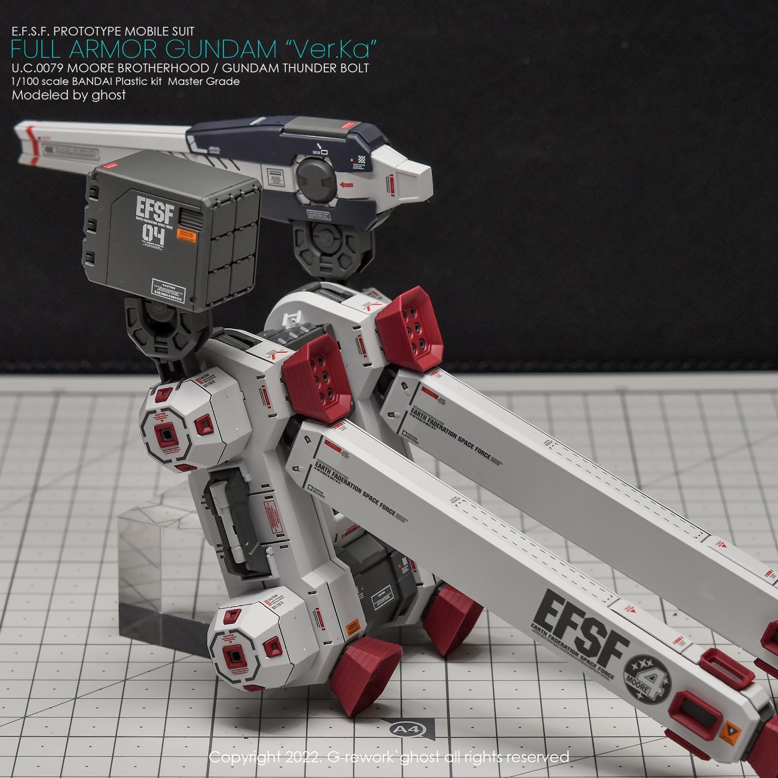 G-Rework [MG] FULL ARMOR GUNDAM Ver.Ka [GUNDAM THUNDERBOLT