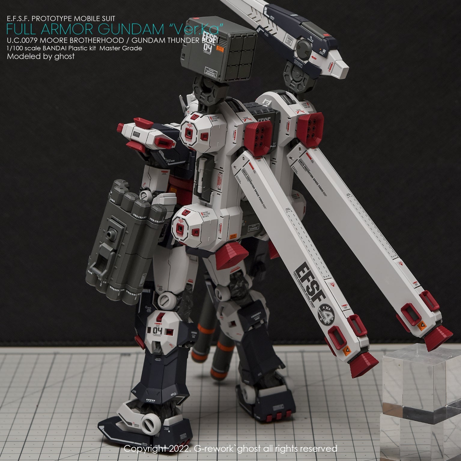 G - Rework [MG] FULL ARMOR GUNDAM Ver.Ka [GUNDAM THUNDERBOLT] - Gundam Extra - Your BEST Gunpla Supplier