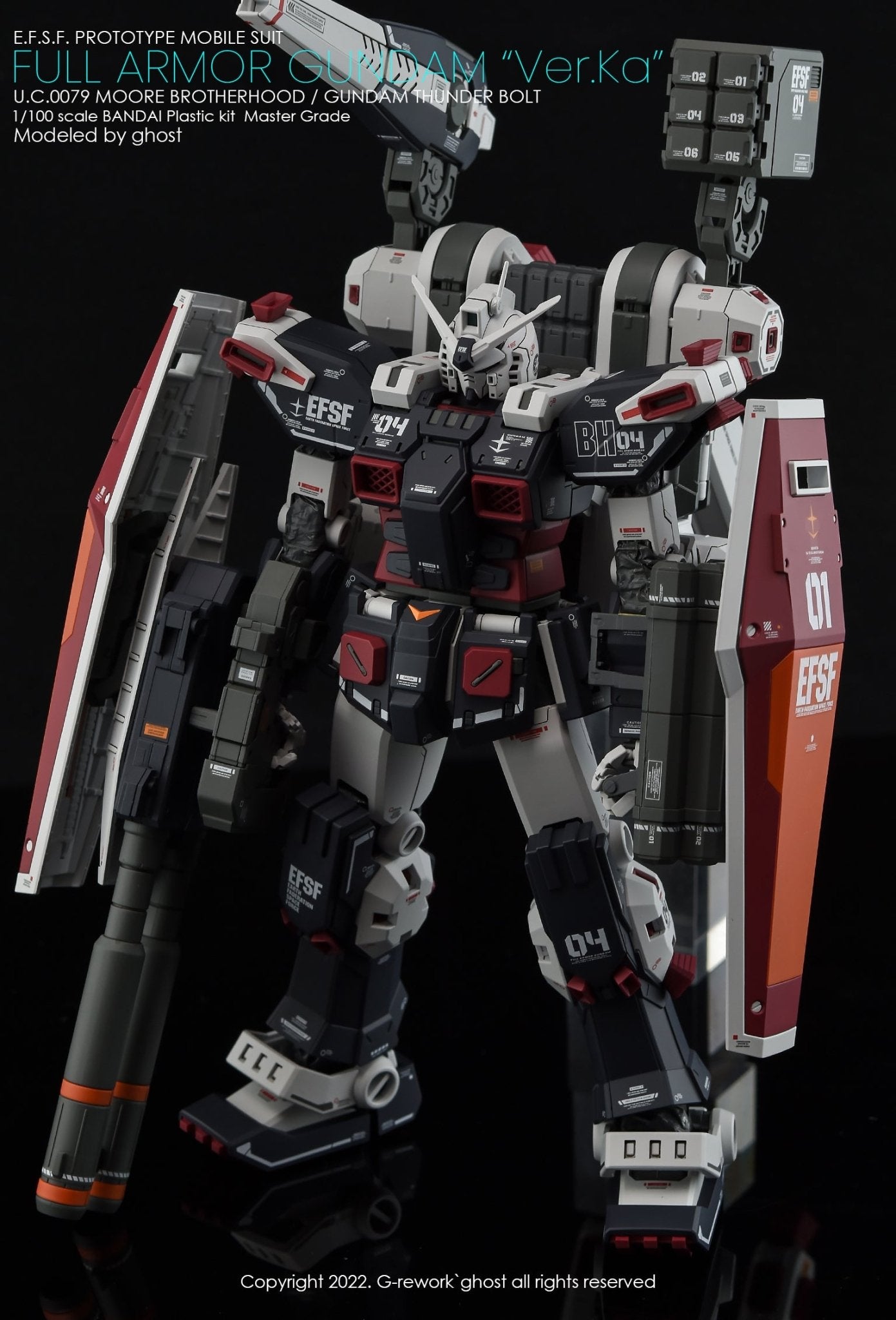 G - Rework [MG] FULL ARMOR GUNDAM Ver.Ka [GUNDAM THUNDERBOLT] - Gundam Extra - Your BEST Gunpla Supplier