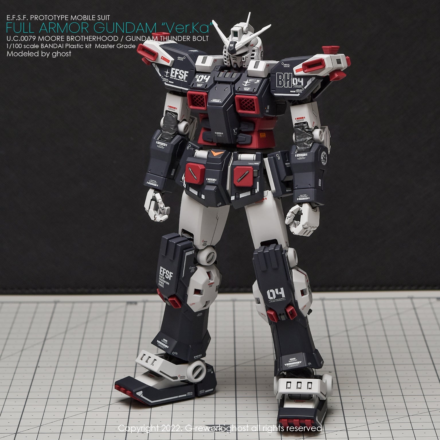 G-Rework [MG] FULL ARMOR GUNDAM Ver.Ka [GUNDAM THUNDERBOLT
