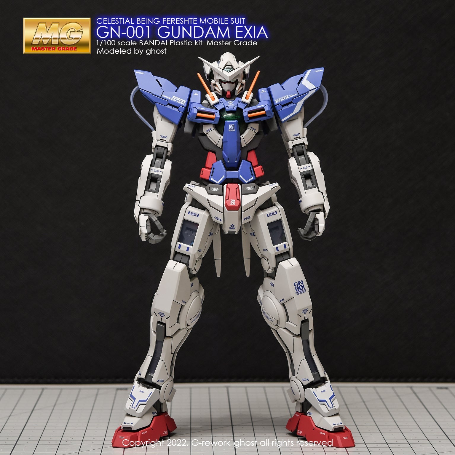 G-Rework [MG] GN-001 EXIA – Gundam Extra-Your BEST Gunpla Supplier