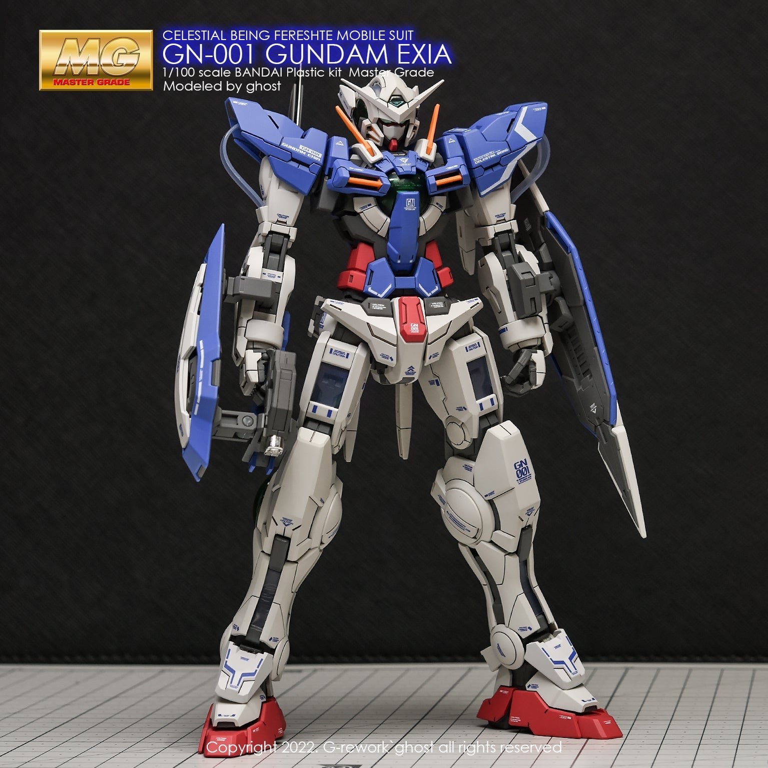 G - Rework [MG] GN - 001 EXIA - Gundam Extra - Your BEST Gunpla Supplier