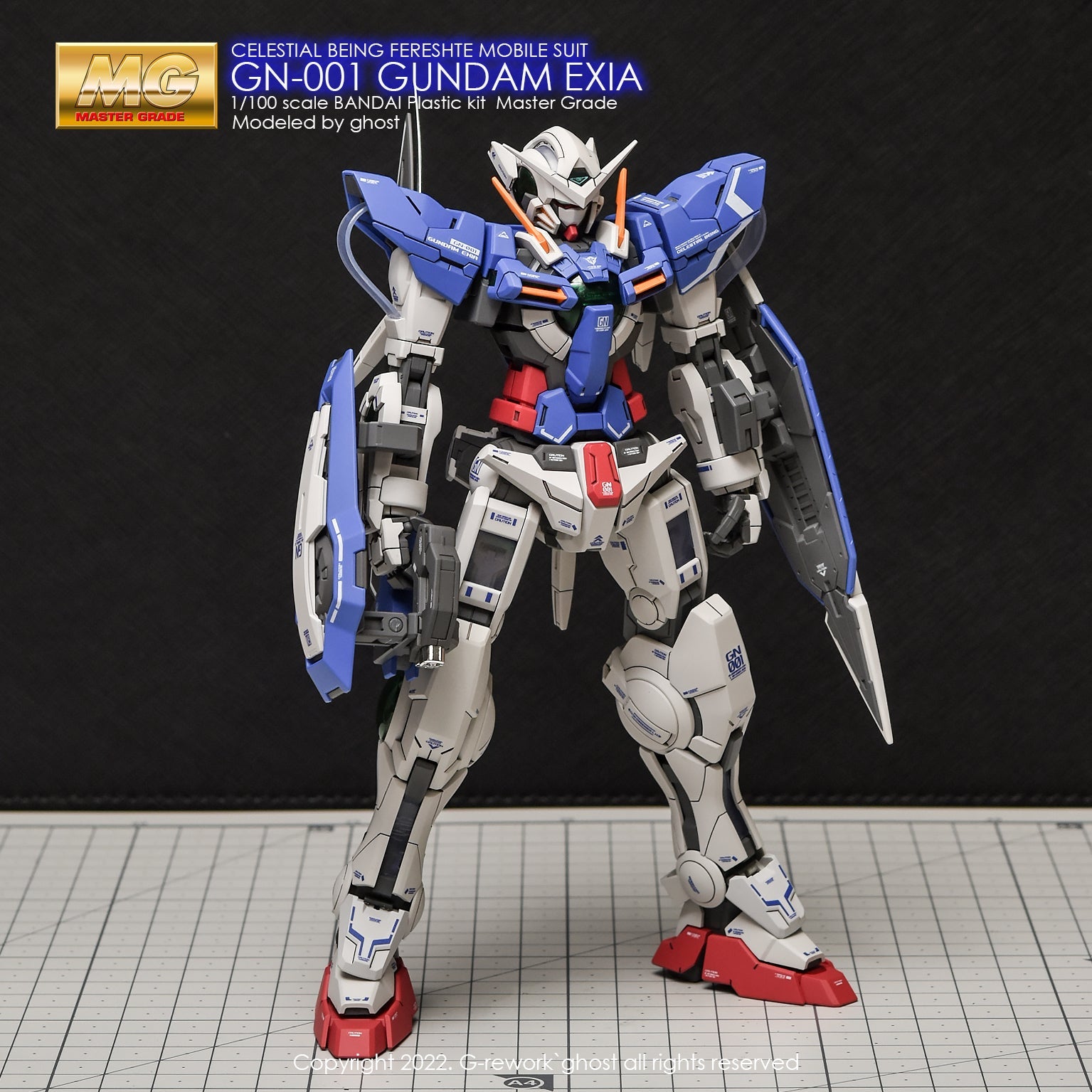 G-Rework [MG] GN-001 EXIA – Gundam Extra-Your BEST Gunpla Supplier