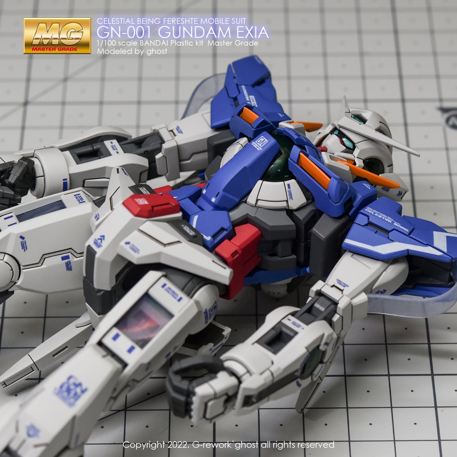 G-Rework [MG] GN-001 EXIA – Gundam Extra-Your BEST Gunpla Supplier