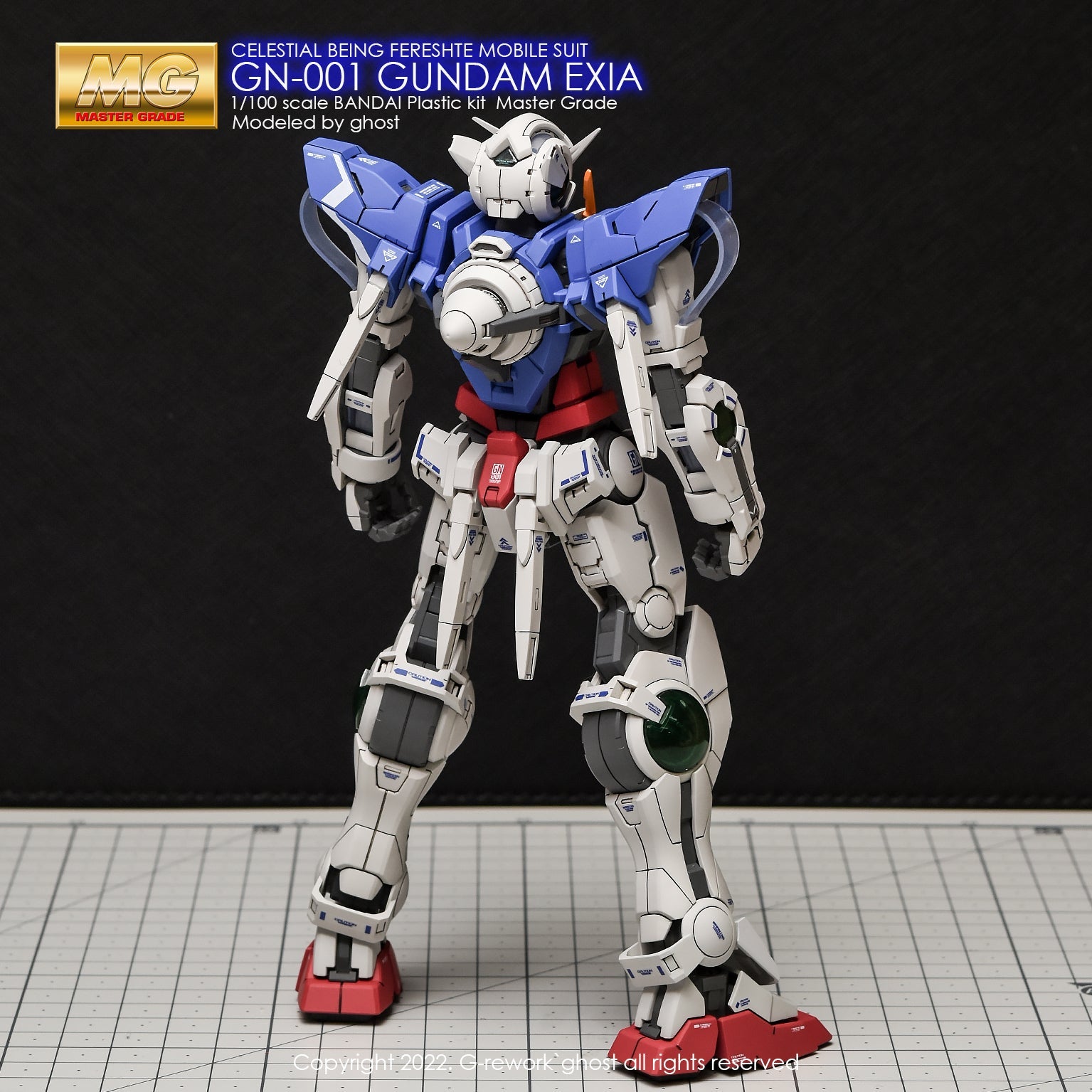 G-Rework [MG] GN-001 EXIA – Gundam Extra-Your BEST Gunpla Supplier