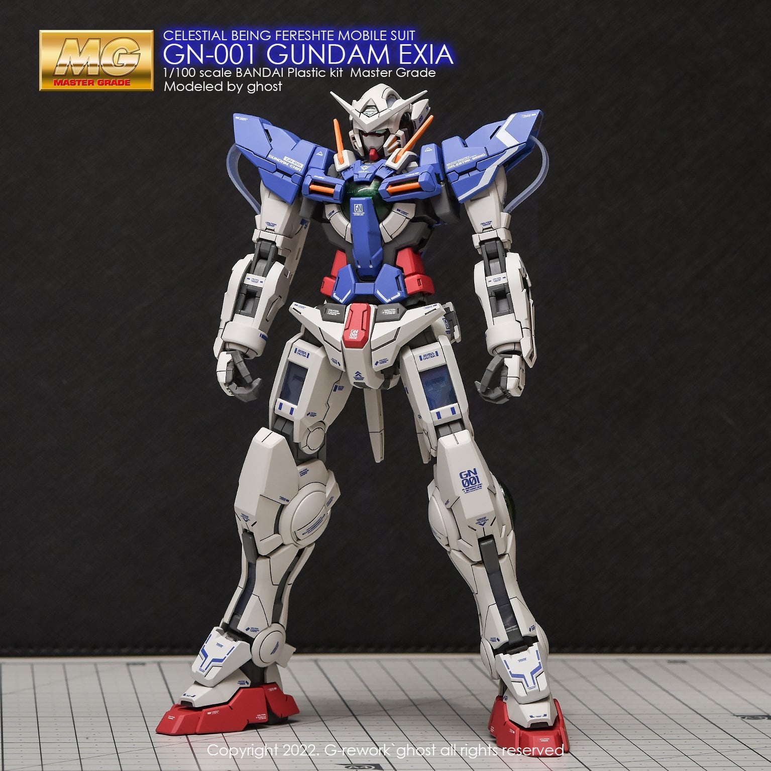 G-Rework [MG] GN-001 EXIA – Gundam Extra-Your BEST Gunpla Supplier