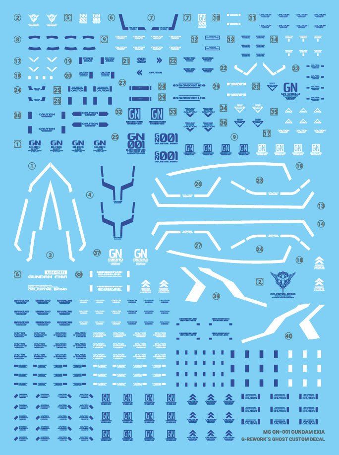 G - Rework [MG] GN - 001 EXIA - Gundam Extra - Your BEST Gunpla Supplier