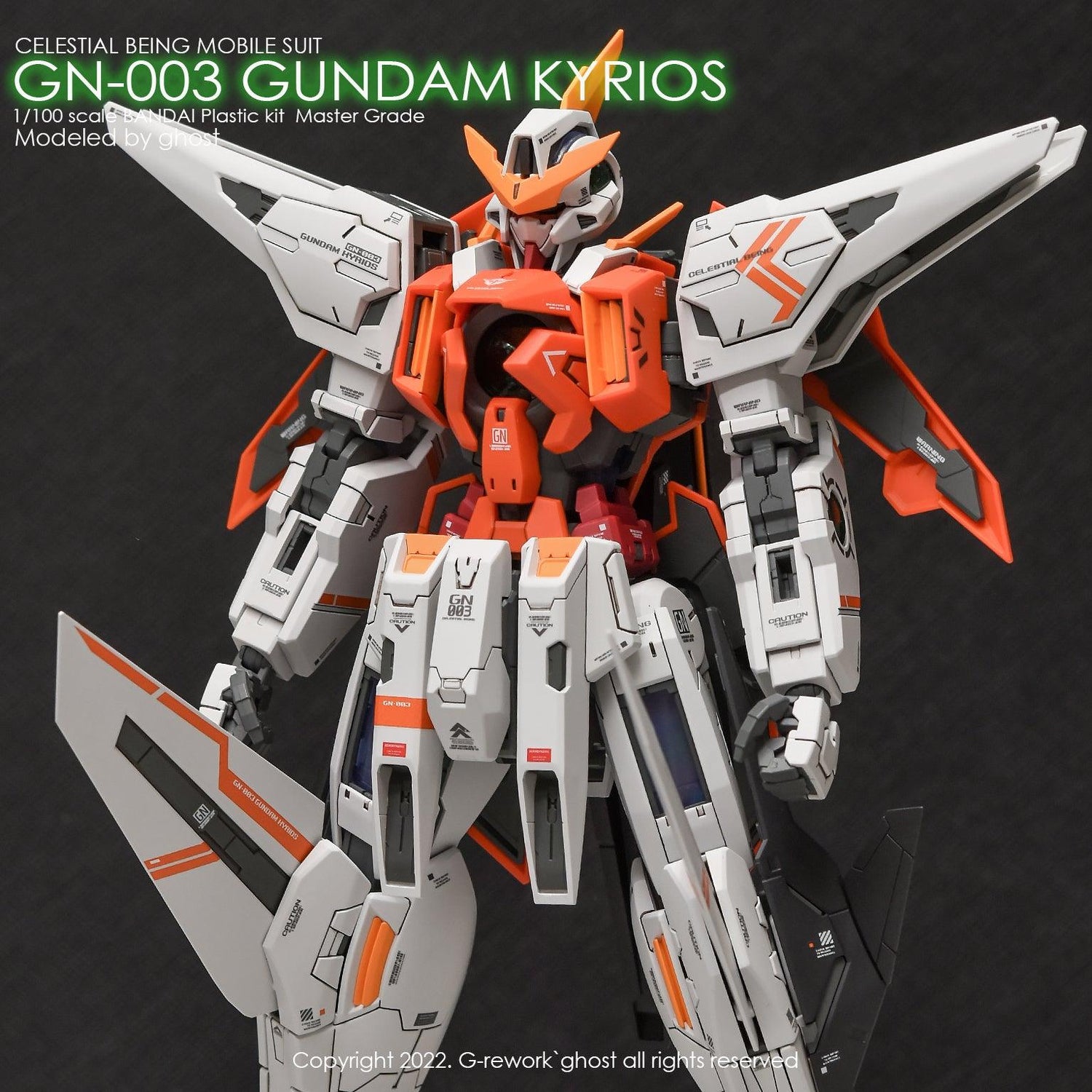 G - Rework [MG] GN - 003 KYRIOS - Gundam Extra - Your BEST Gunpla Supplier