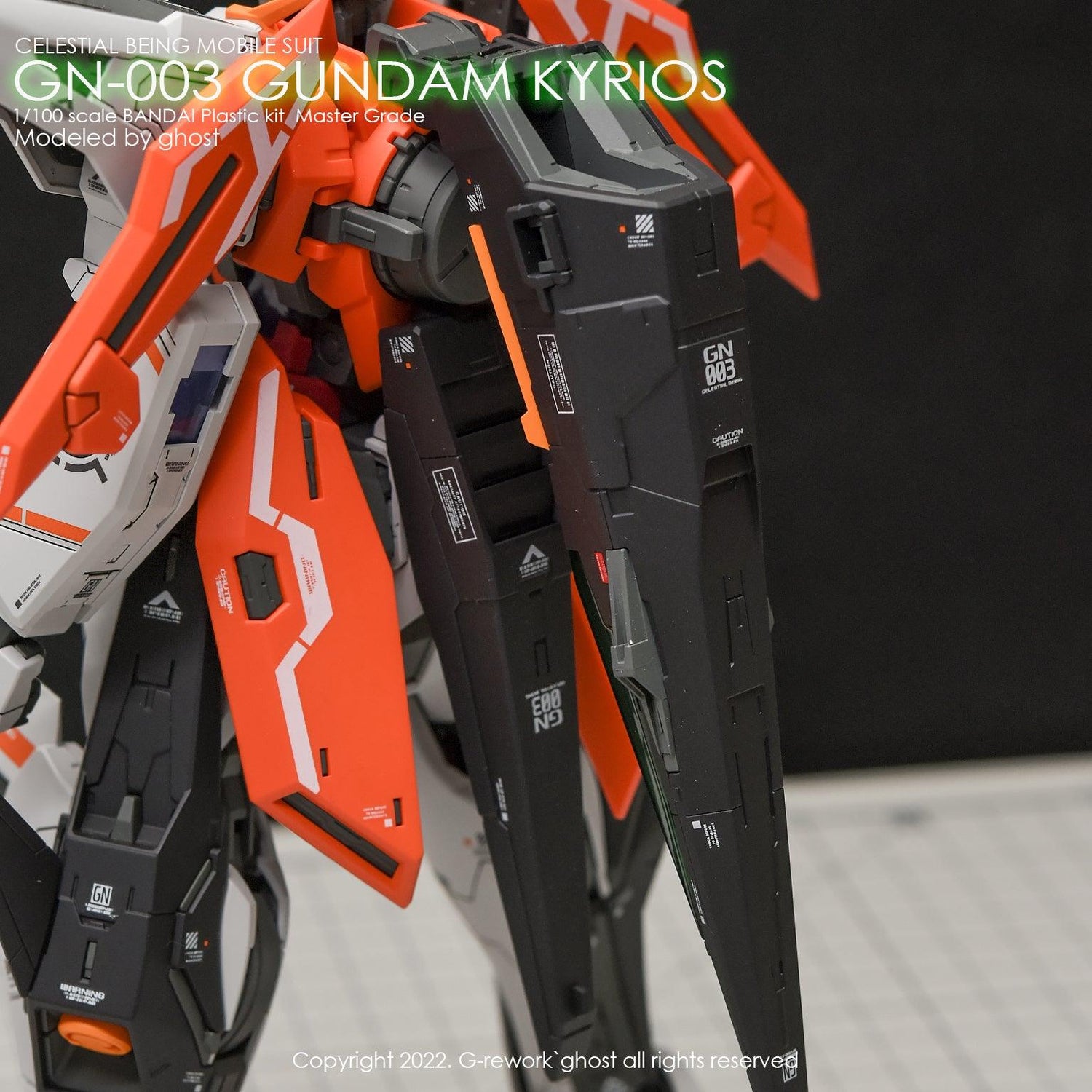 G - Rework [MG] GN - 003 KYRIOS - Gundam Extra - Your BEST Gunpla Supplier