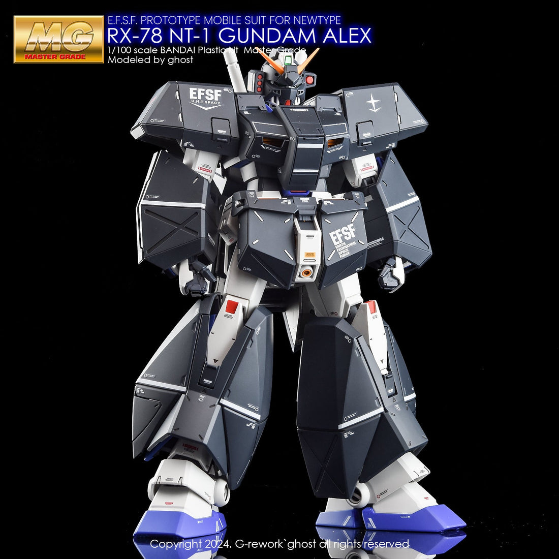 G - Rework [MG] NT - 1 2.0 Alex - Gundam Extra - Your BEST Gunpla Supplier