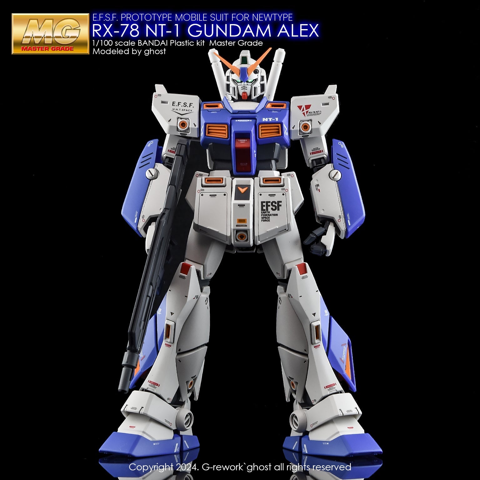 G-Rework [MG] NT-1 2.0 Alex – Gundam Extra-Your BEST Gunpla Supplier