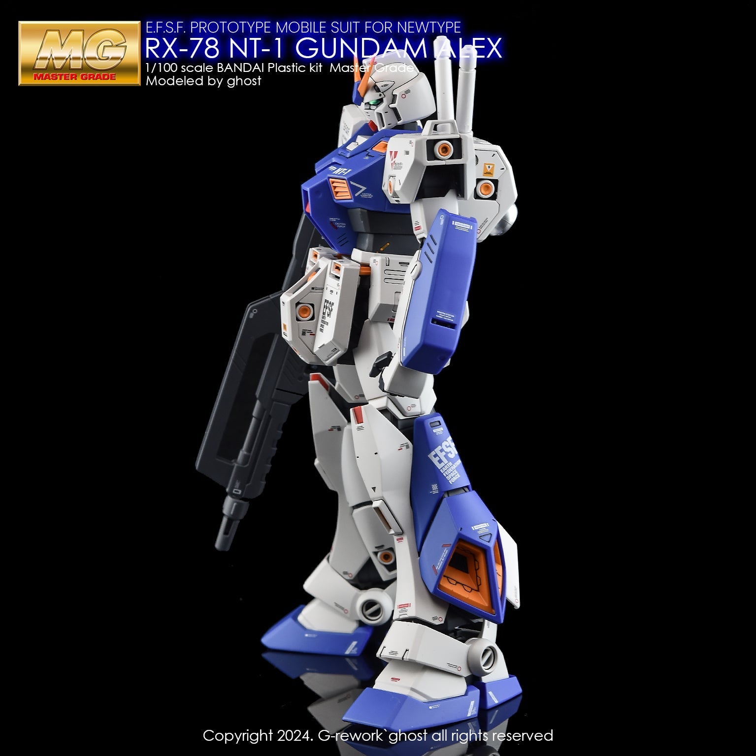 G-Rework [MG] NT-1 2.0 Alex – Gundam Extra-Your BEST Gunpla Supplier