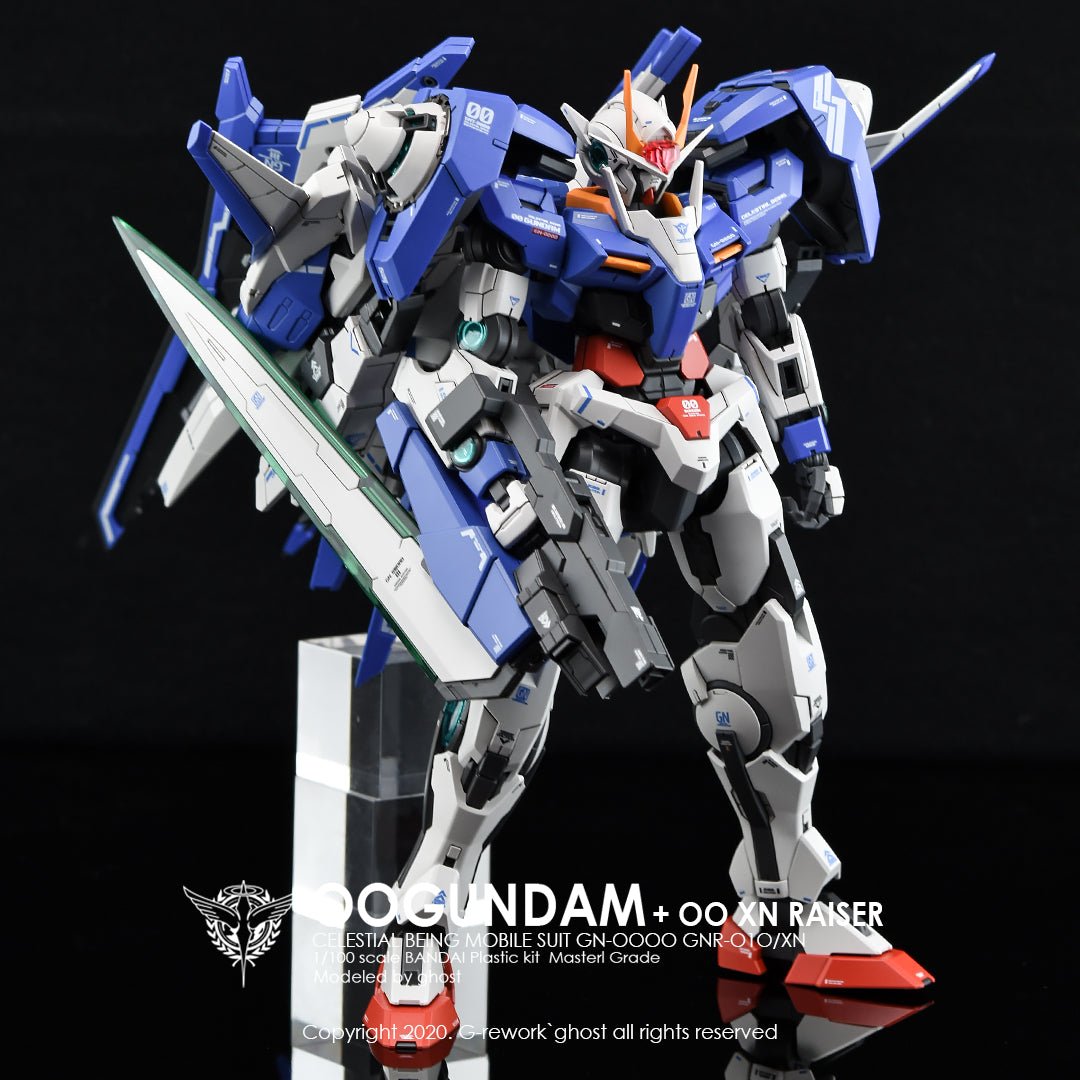 G - Rework [MG] OO GUNDAM [ XN RAISER ] - Gundam Extra - Your BEST Gunpla Supplier