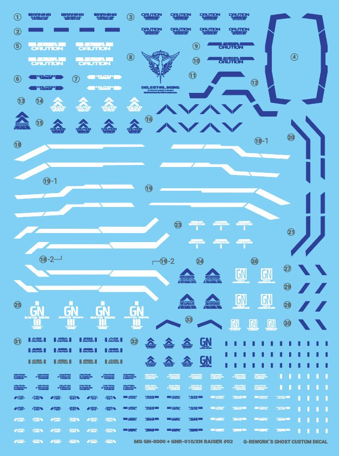 G - Rework [MG] OO GUNDAM [ XN RAISER ] - Gundam Extra - Your BEST Gunpla Supplier