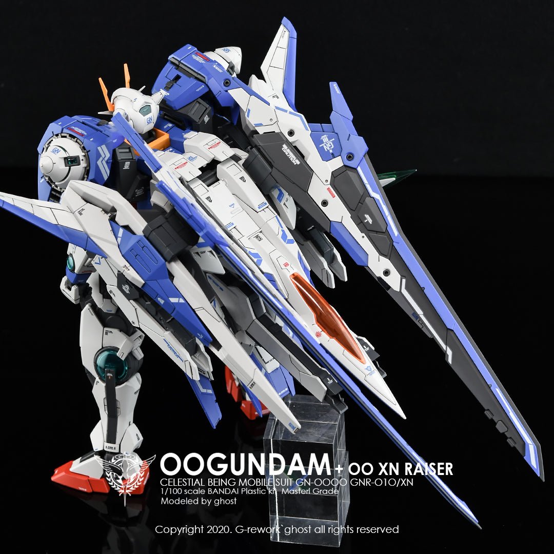 G-Rework [MG] OO GUNDAM [ XN RAISER ] – Gundam Extra-Your BEST Gunpla ...
