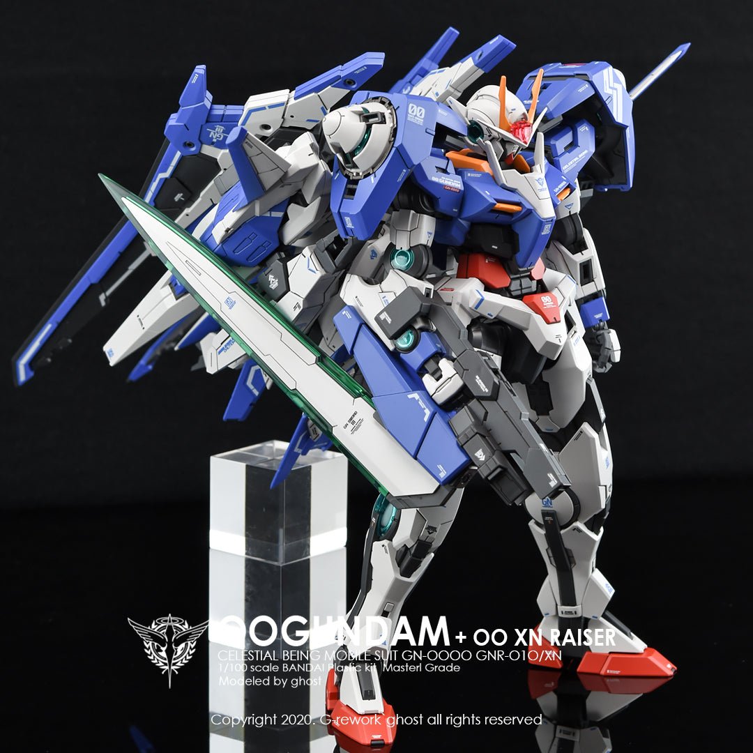 G - Rework [MG] OO GUNDAM [ XN RAISER ] - Gundam Extra - Your BEST Gunpla Supplier