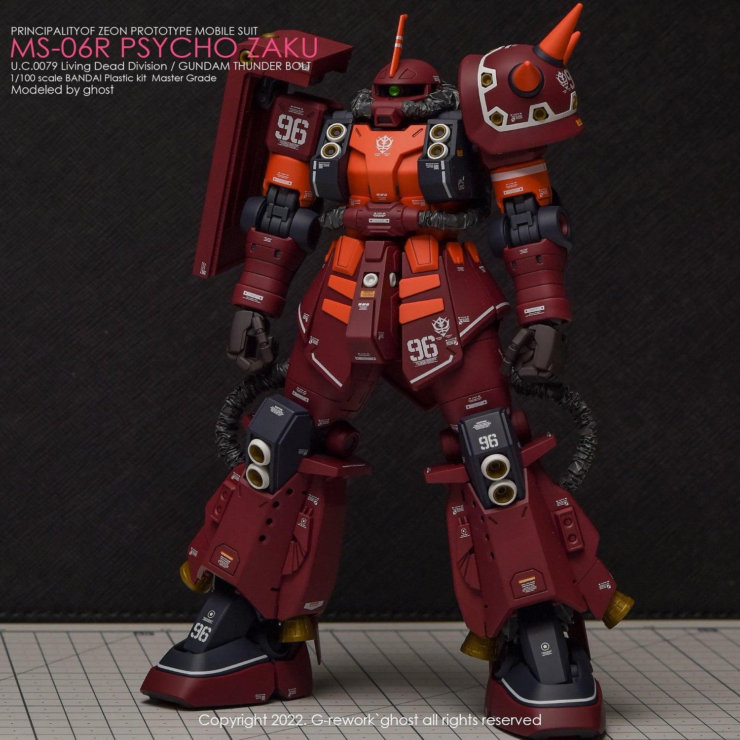 G - Rework [MG] PSYCHO ZAKU [THUNDER BOLT Ver.] - Gundam Extra - Your BEST Gunpla Supplier