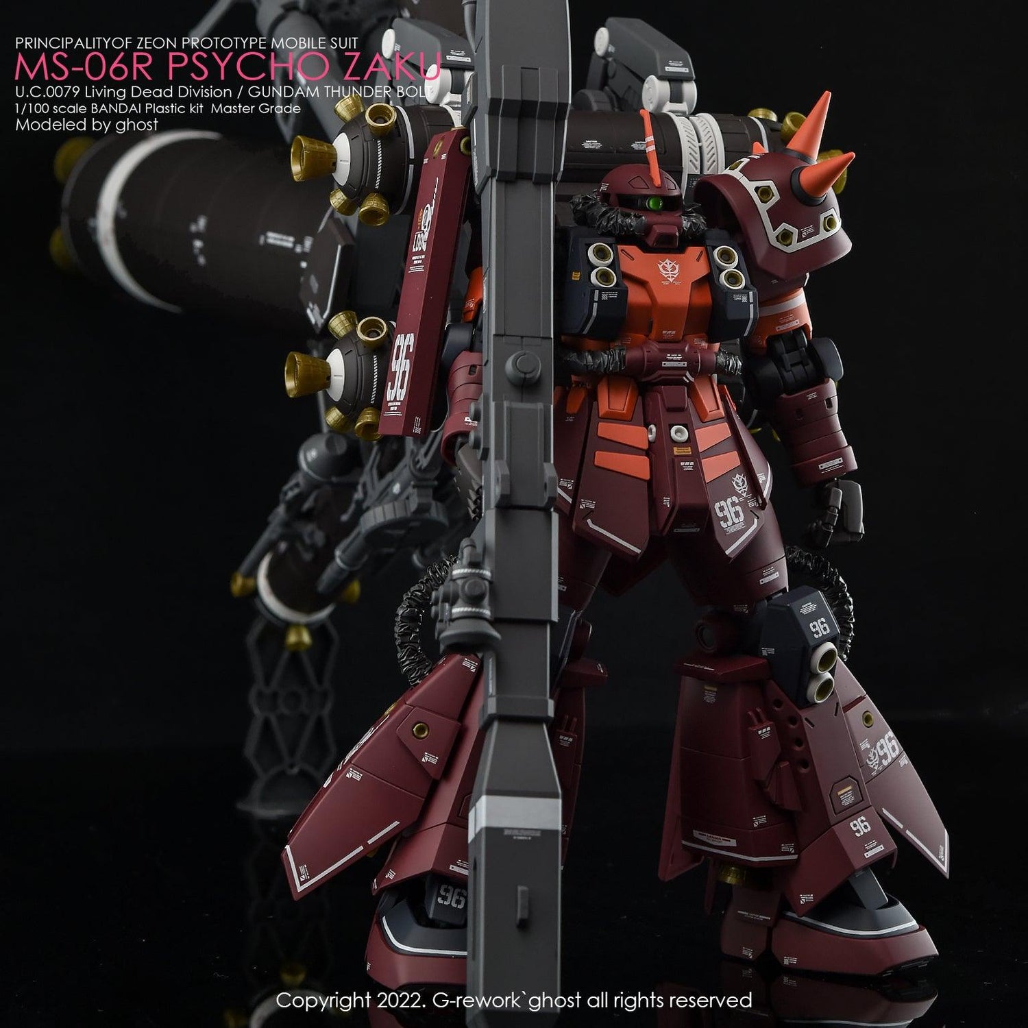 G - Rework [MG] PSYCHO ZAKU [THUNDER BOLT Ver.] - Gundam Extra - Your BEST Gunpla Supplier