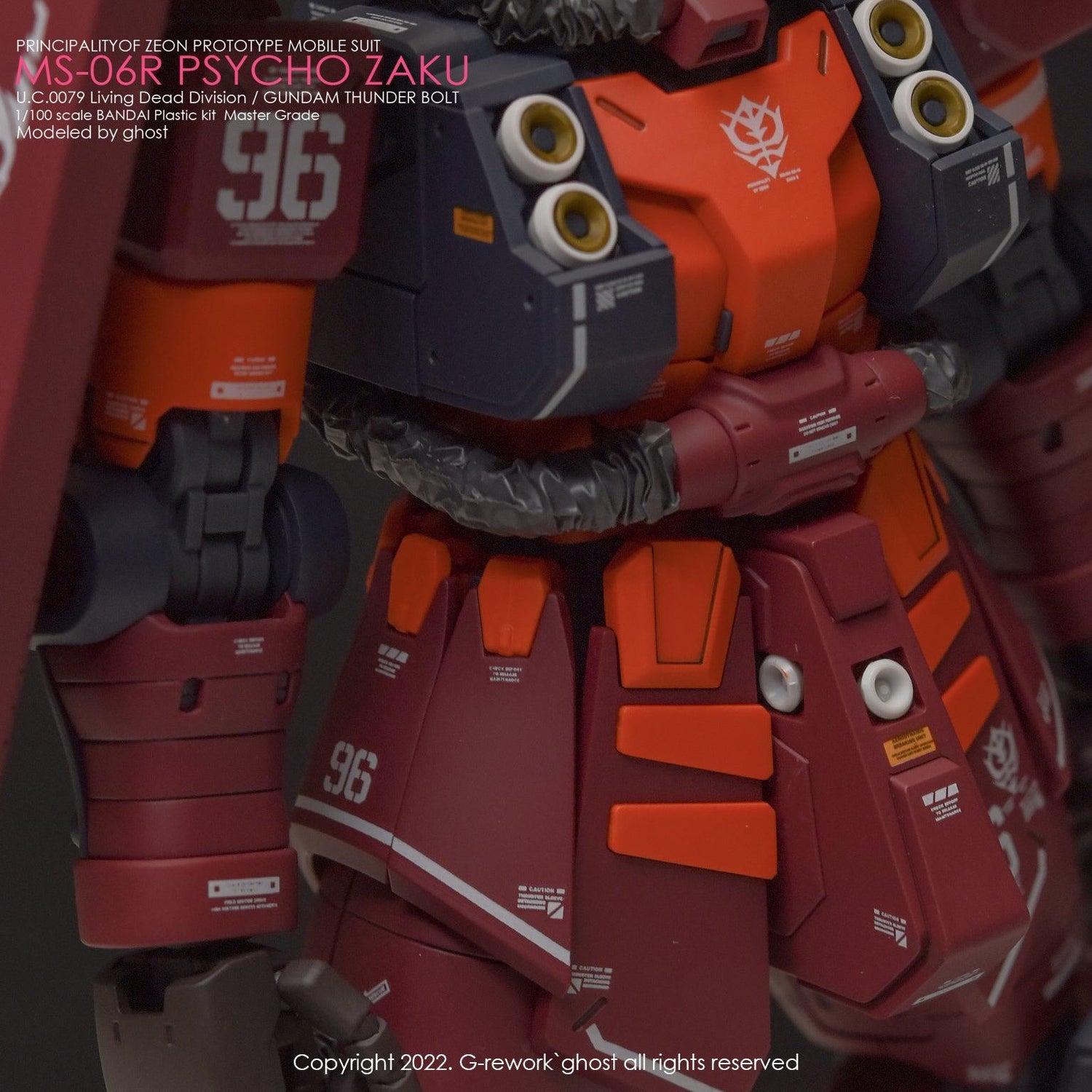 G - Rework [MG] PSYCHO ZAKU [THUNDER BOLT Ver.] - Gundam Extra - Your BEST Gunpla Supplier