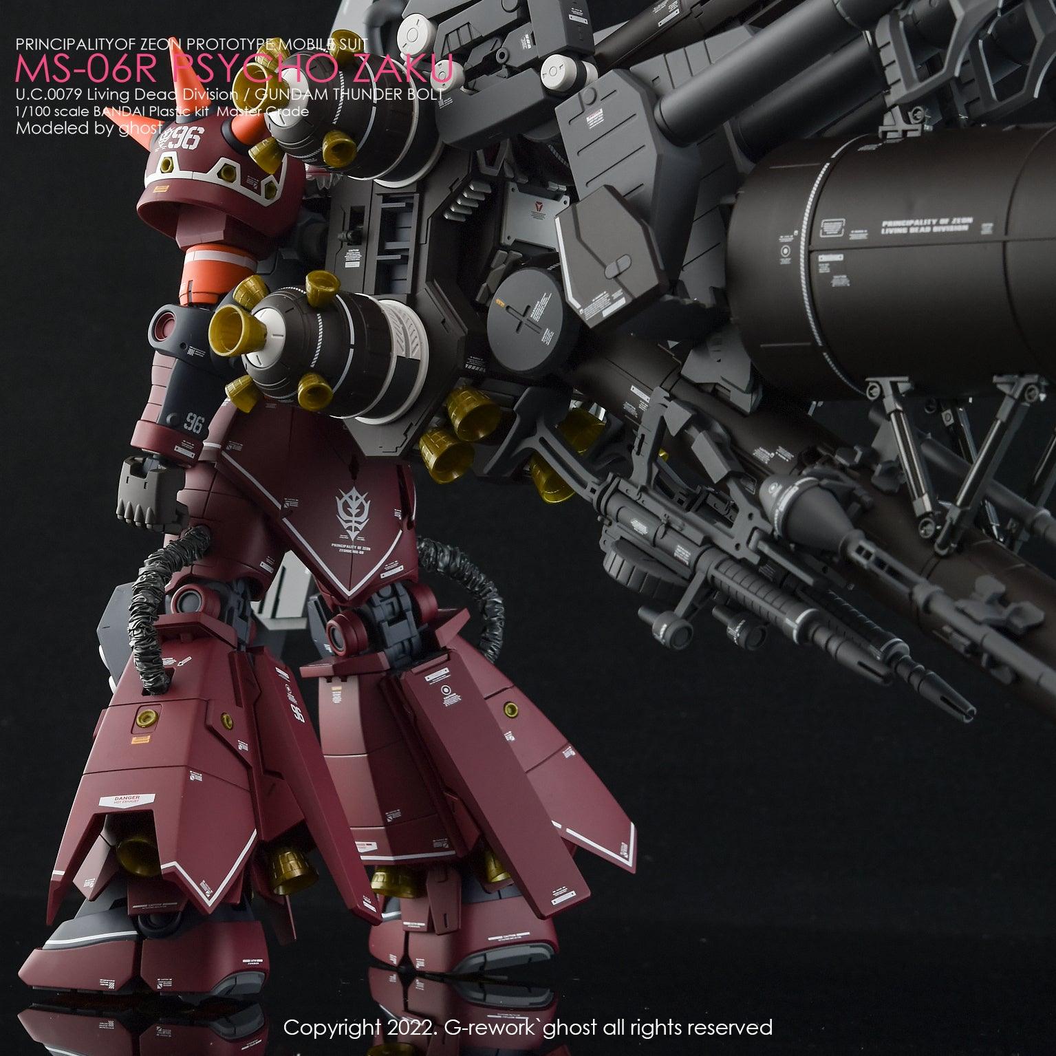 G - Rework [MG] PSYCHO ZAKU [THUNDER BOLT Ver.] - Gundam Extra - Your BEST Gunpla Supplier