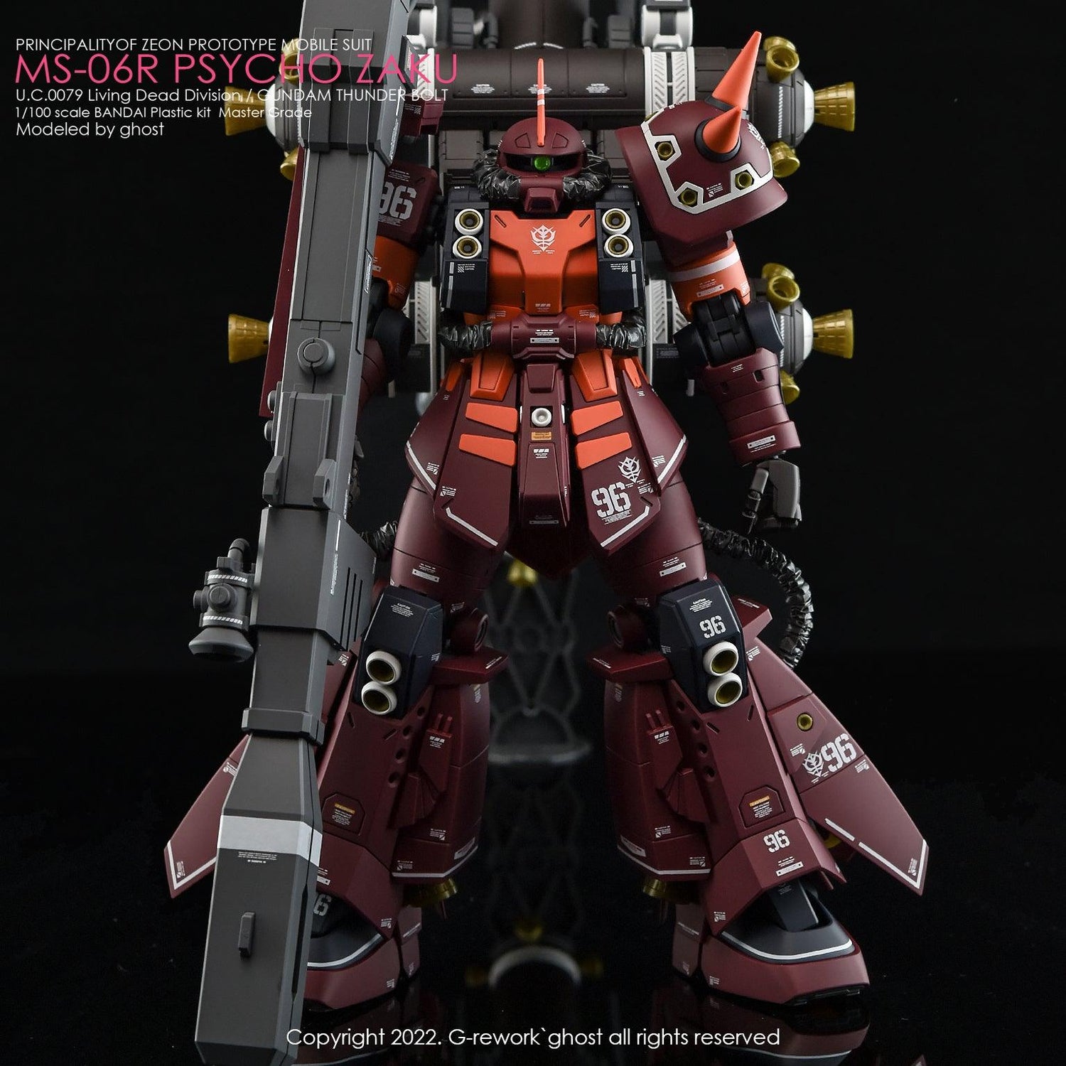 G - Rework [MG] PSYCHO ZAKU [THUNDER BOLT Ver.] - Gundam Extra - Your BEST Gunpla Supplier