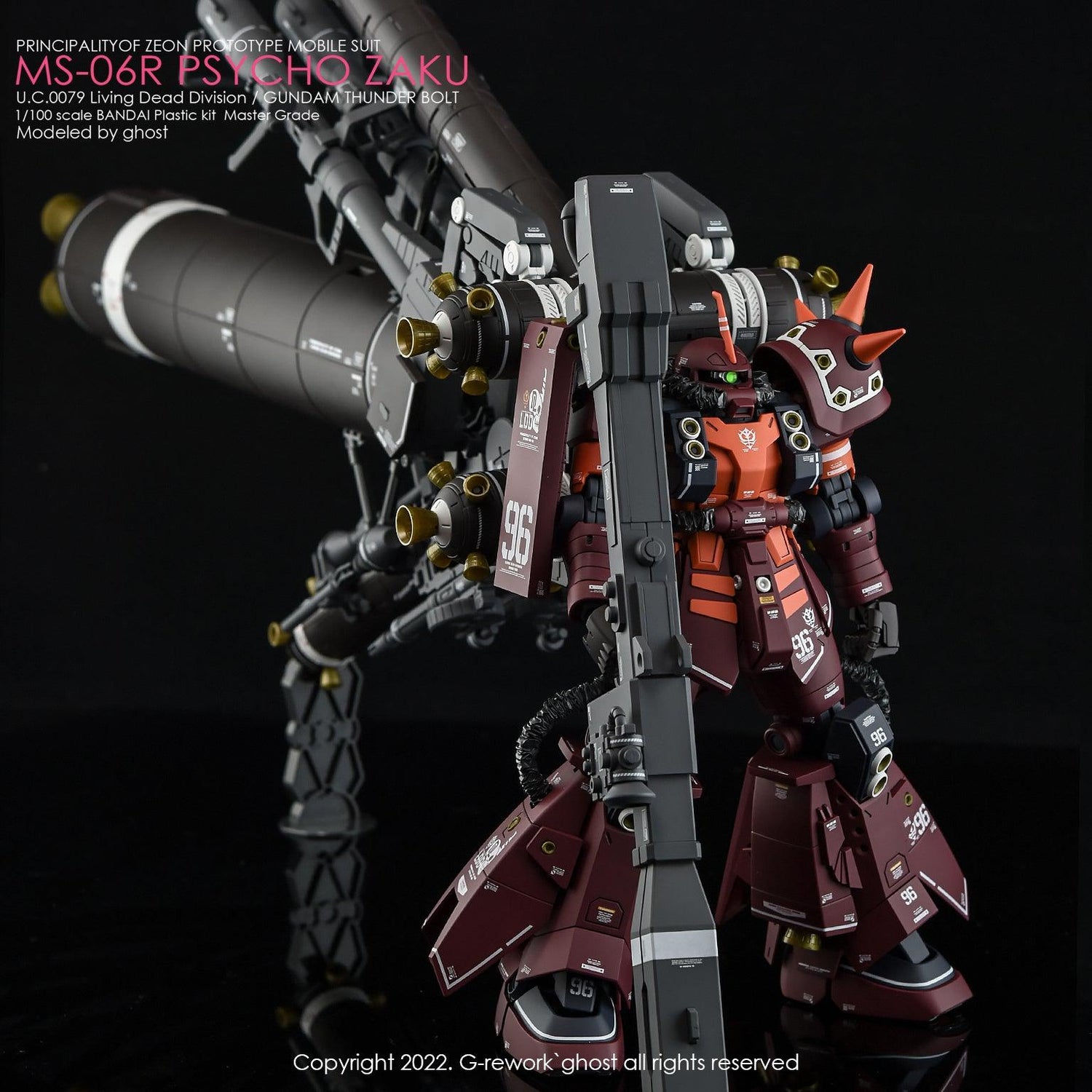 G - Rework [MG] PSYCHO ZAKU [THUNDER BOLT Ver.] - Gundam Extra - Your BEST Gunpla Supplier