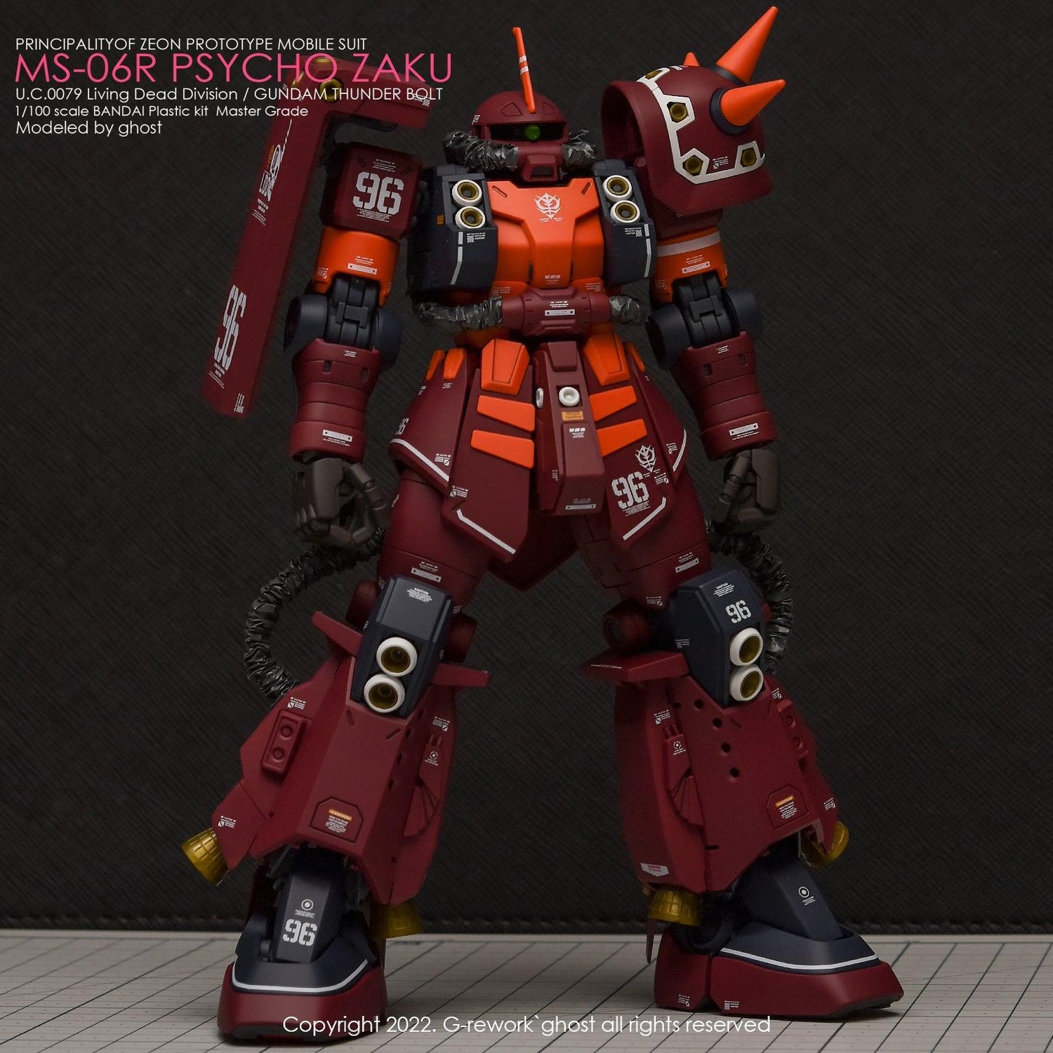 G - Rework [MG] PSYCHO ZAKU [THUNDER BOLT Ver.] - Gundam Extra - Your BEST Gunpla Supplier