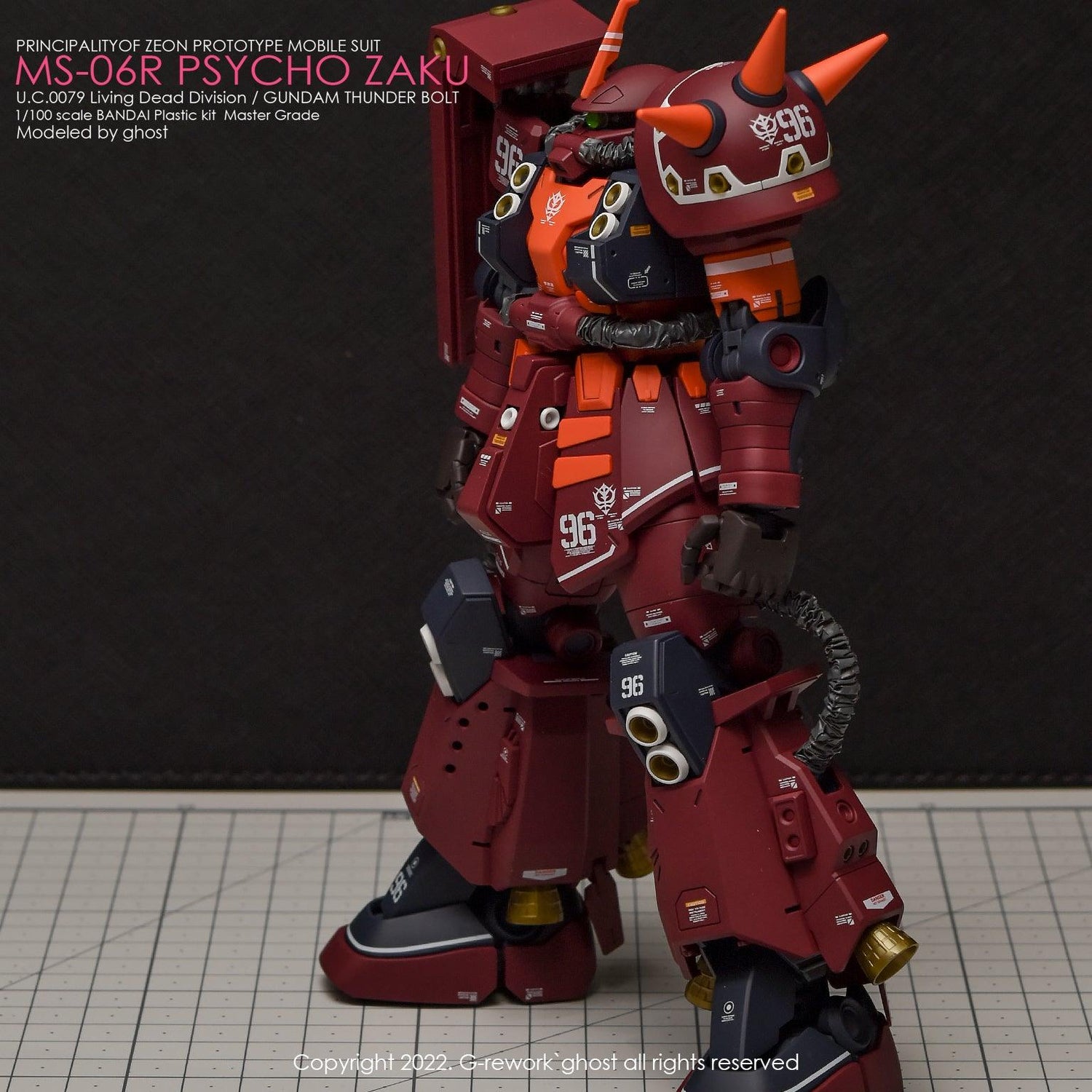 G - Rework [MG] PSYCHO ZAKU [THUNDER BOLT Ver.] - Gundam Extra - Your BEST Gunpla Supplier