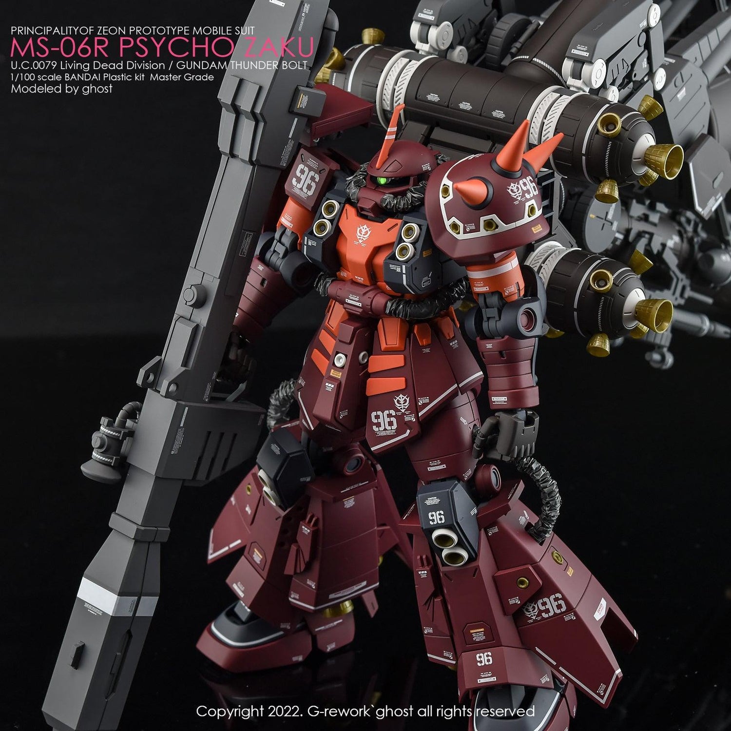 G - Rework [MG] PSYCHO ZAKU [THUNDER BOLT Ver.] - Gundam Extra - Your BEST Gunpla Supplier