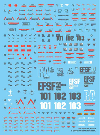 G - Rework [MG] RGM - 89 JEGAN - Gundam Extra - Your BEST Gunpla Supplier