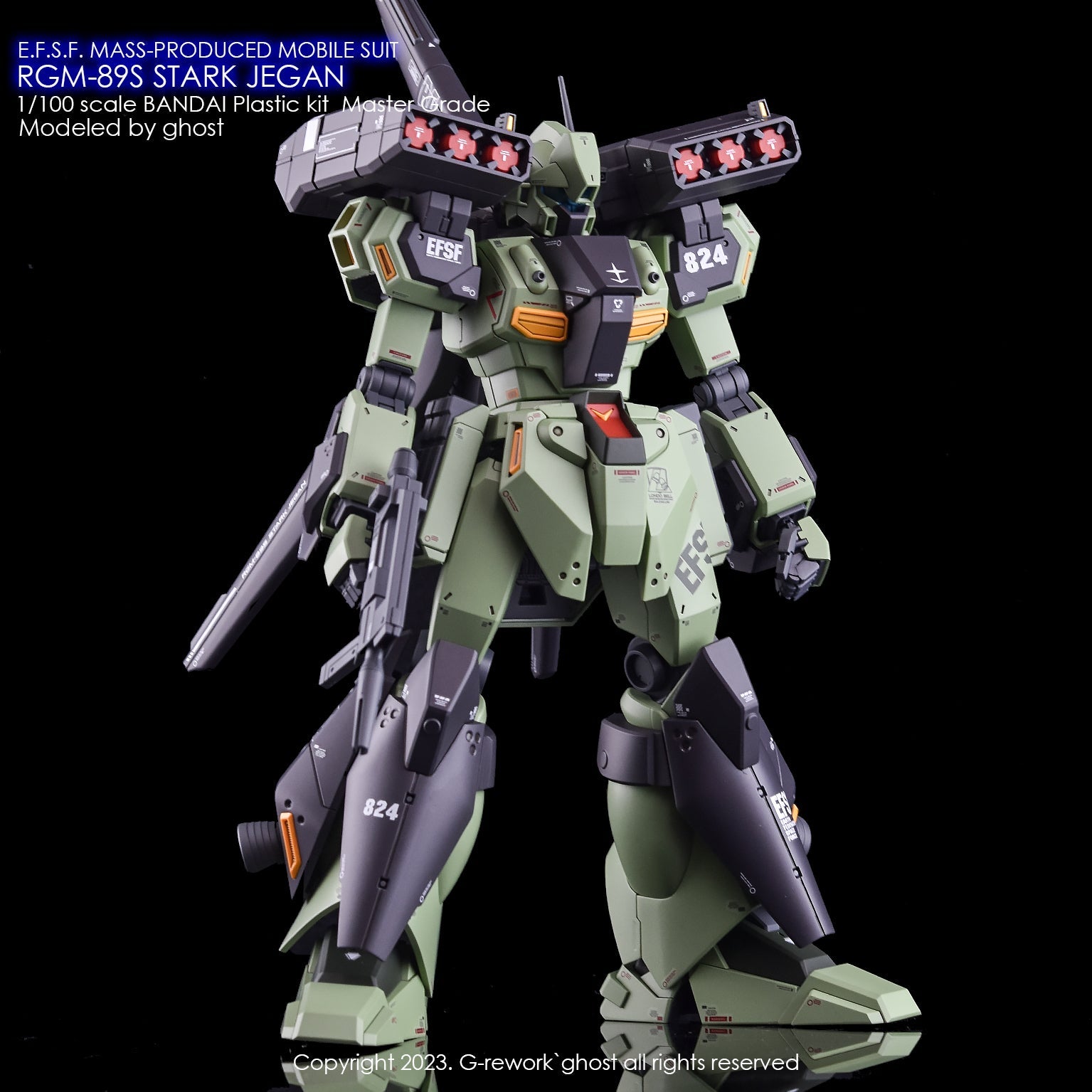 G-Rework [MG] RGM-89S STARK JEGAN – Gundam Extra-Your BEST