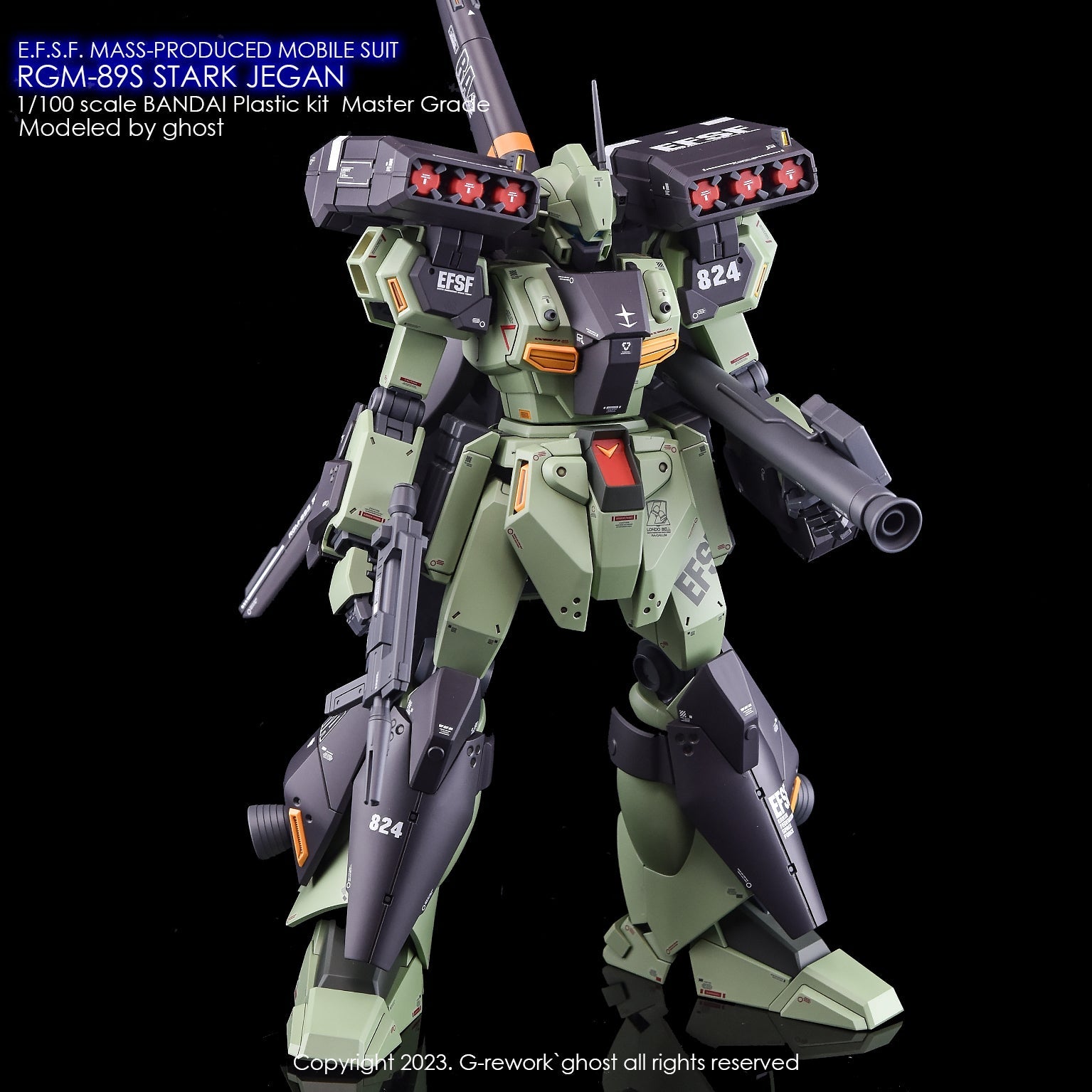 G-Rework [MG] RGM-89S STARK JEGAN – Gundam Extra-Your BEST Gunpla