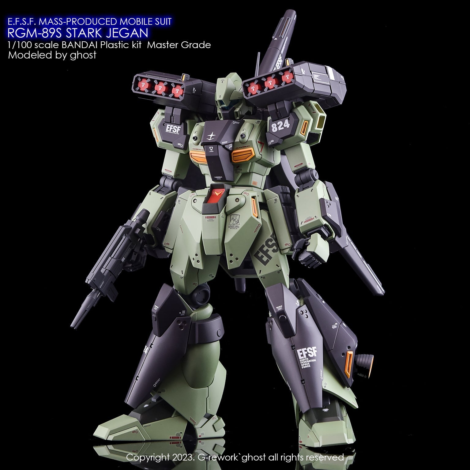G-Rework [MG] RGM-89S STARK JEGAN – Gundam Extra-Your BEST Gunpla