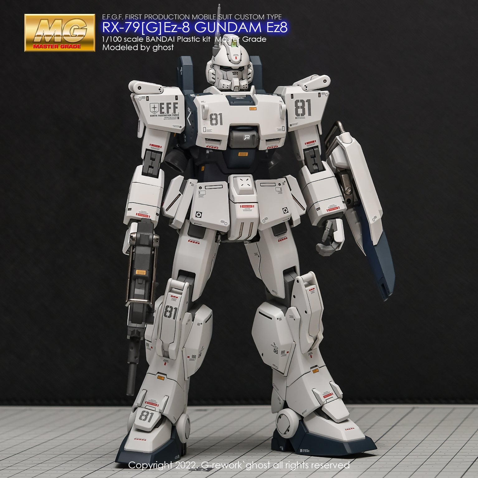 G-Rework [MG] RX-79[G] EZ8 – Gundam Extra-Your BEST Gunpla Supplier