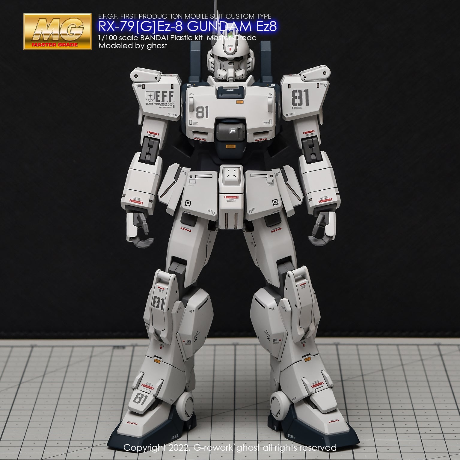 MG RX-79[G] ガンダムEz8 塗装済完成品 MG 1/100 RX-79[G] ガンダムEz-8│株式会社BANDAI SPIRITS