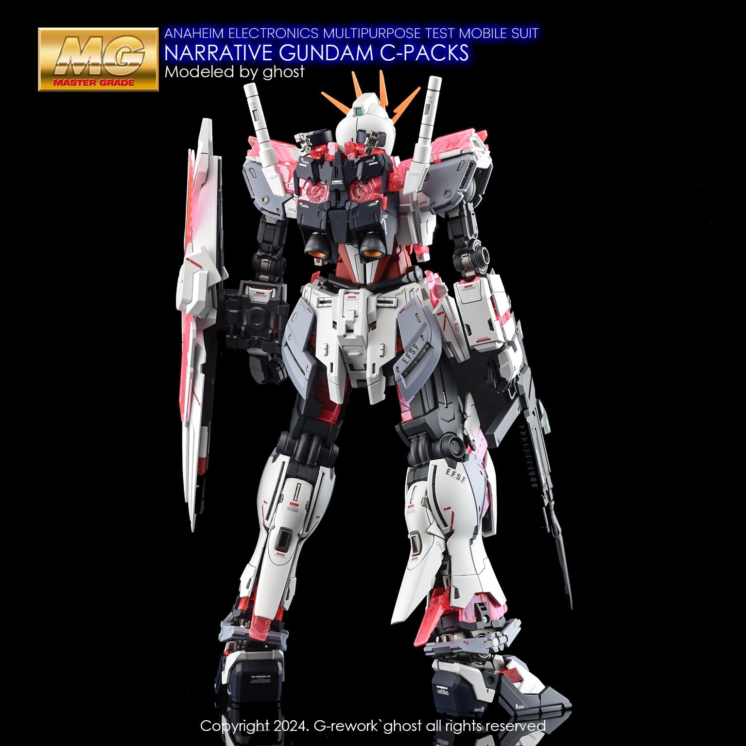 G-Rework [MG] RX-9/C NARRATIVE GUNDAM Ver.Ka – Gundam Extra-Your