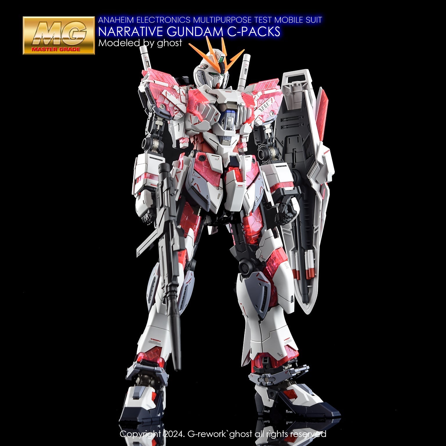 G-Rework [MG] RX-9/C NARRATIVE GUNDAM Ver.Ka – Gundam Extra-Your