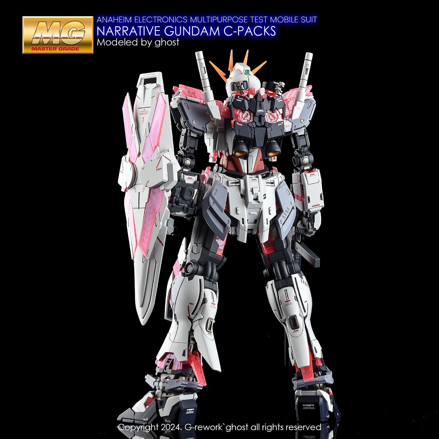 G-Rework [MG] RX-9/C NARRATIVE GUNDAM Ver.Ka – Gundam Extra