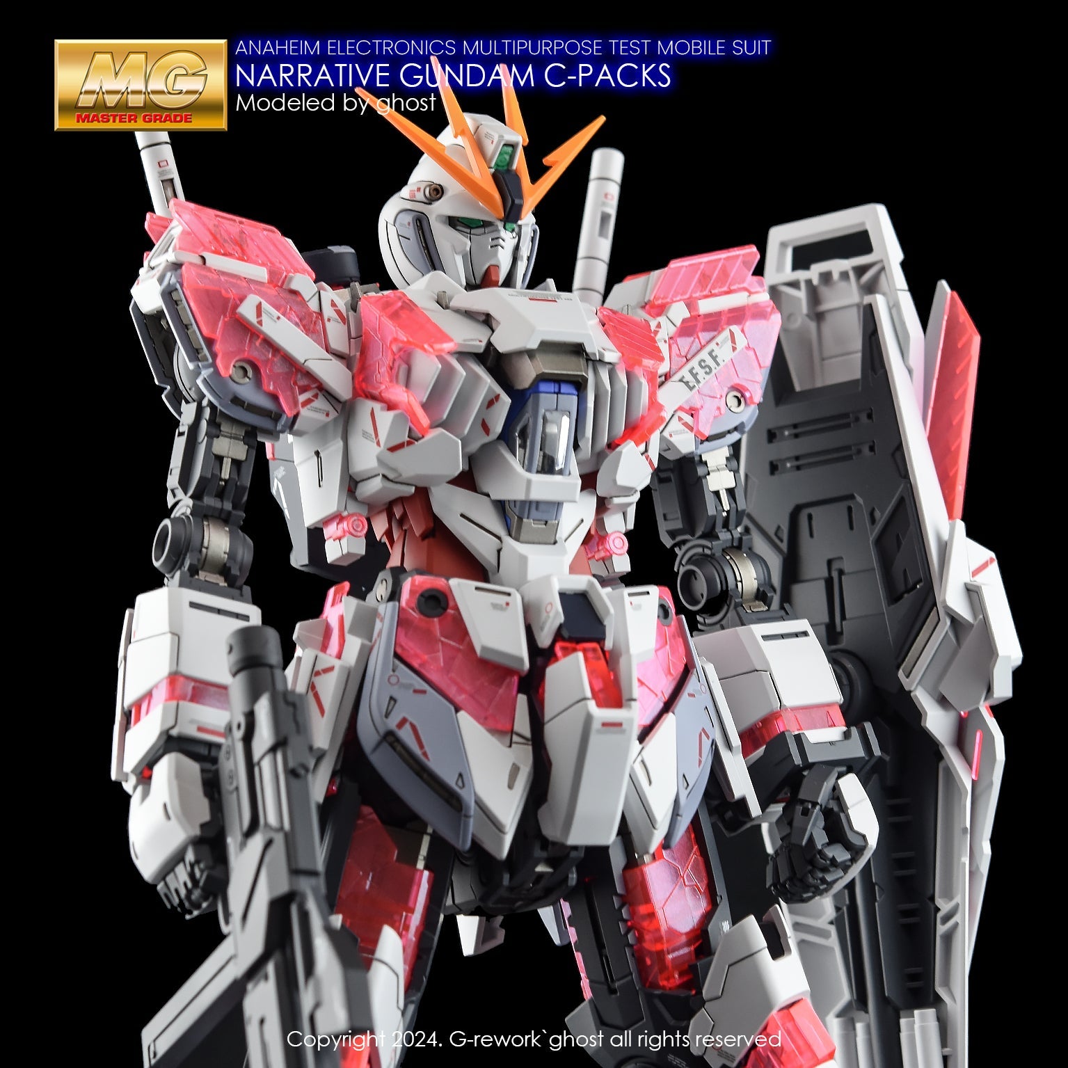 G-Rework [MG] RX-9/C NARRATIVE GUNDAM Ver.Ka – Gundam Extra