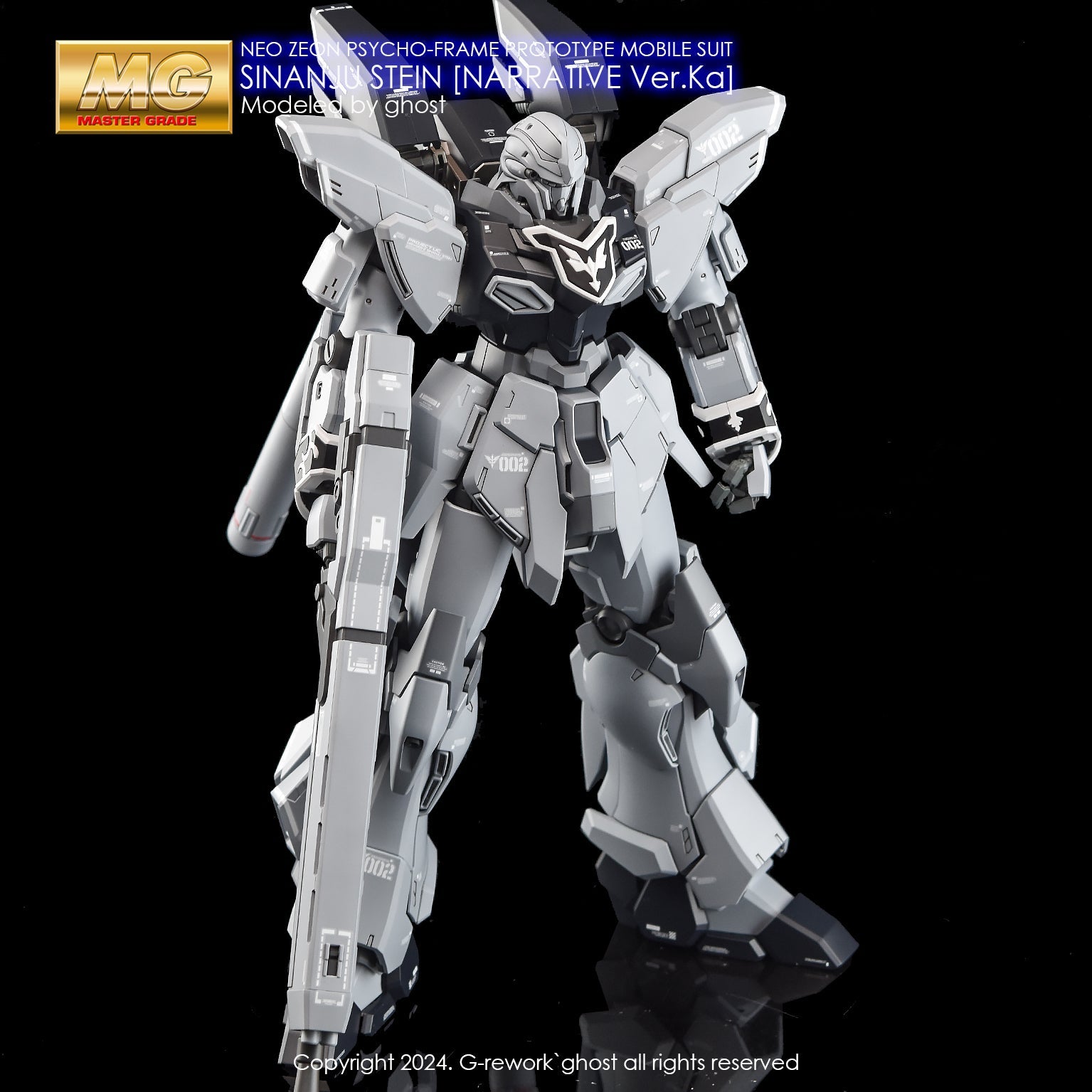 G - Rework [MG] SINANJU STEIN [NARRATIVE Ver.Ka] - Gundam Extra - Your BEST Gunpla Supplier