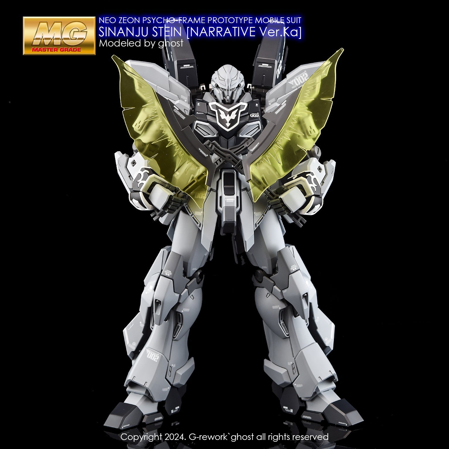 G - Rework [MG] SINANJU STEIN [NARRATIVE Ver.Ka] - Gundam Extra - Your BEST Gunpla Supplier