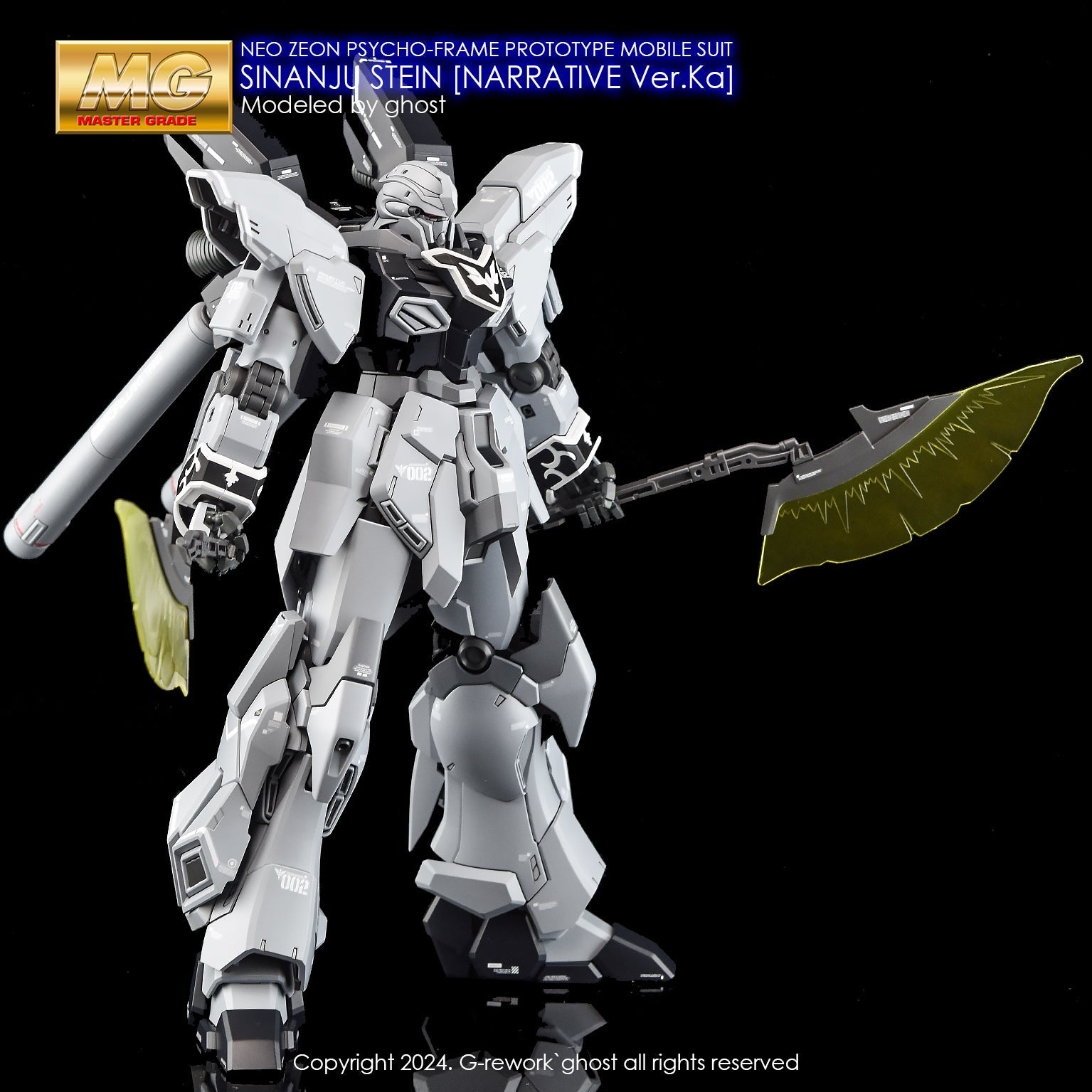 G - Rework [MG] SINANJU STEIN [NARRATIVE Ver.Ka] - Gundam Extra - Your BEST Gunpla Supplier