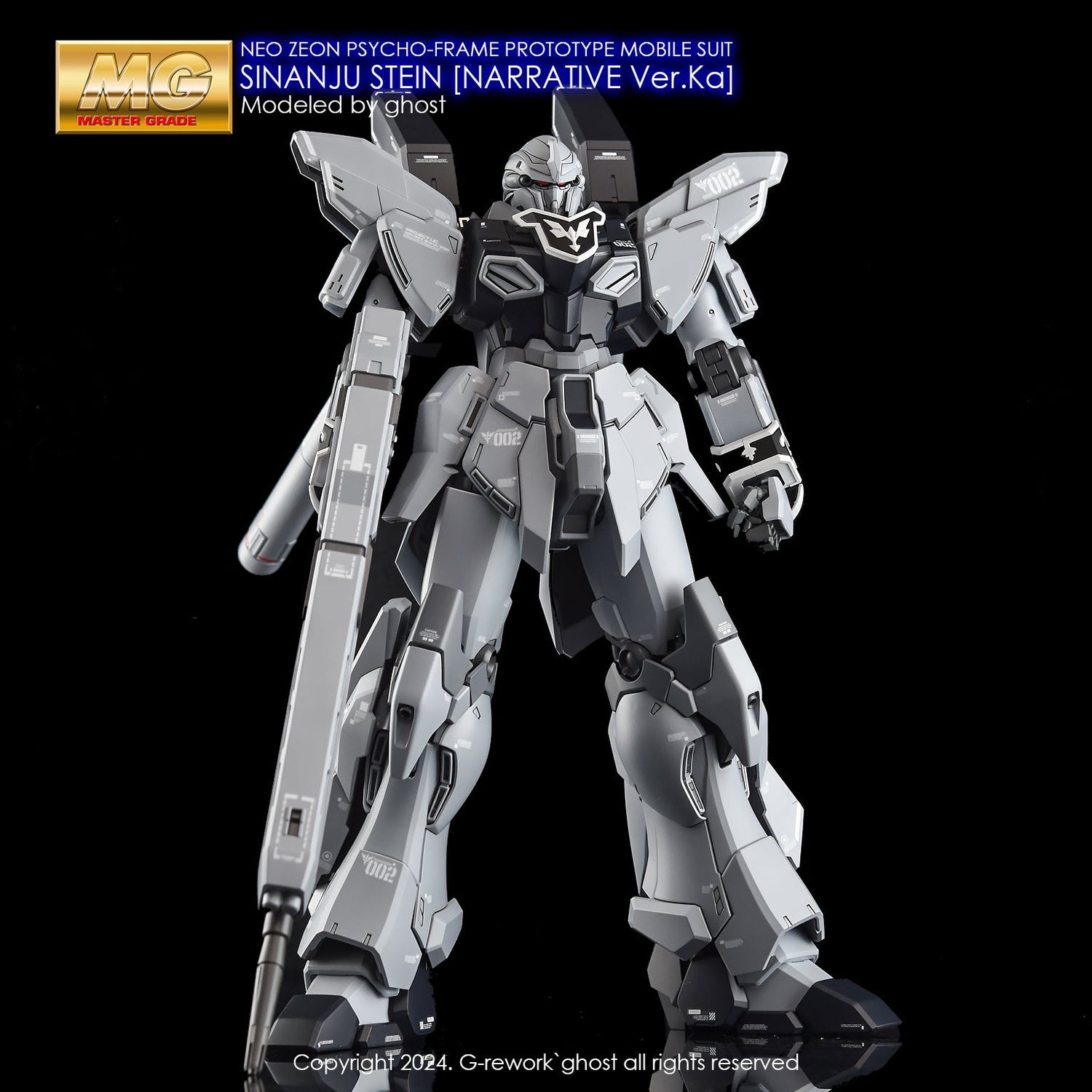 G - Rework [MG] SINANJU STEIN [NARRATIVE Ver.Ka] - Gundam Extra - Your BEST Gunpla Supplier