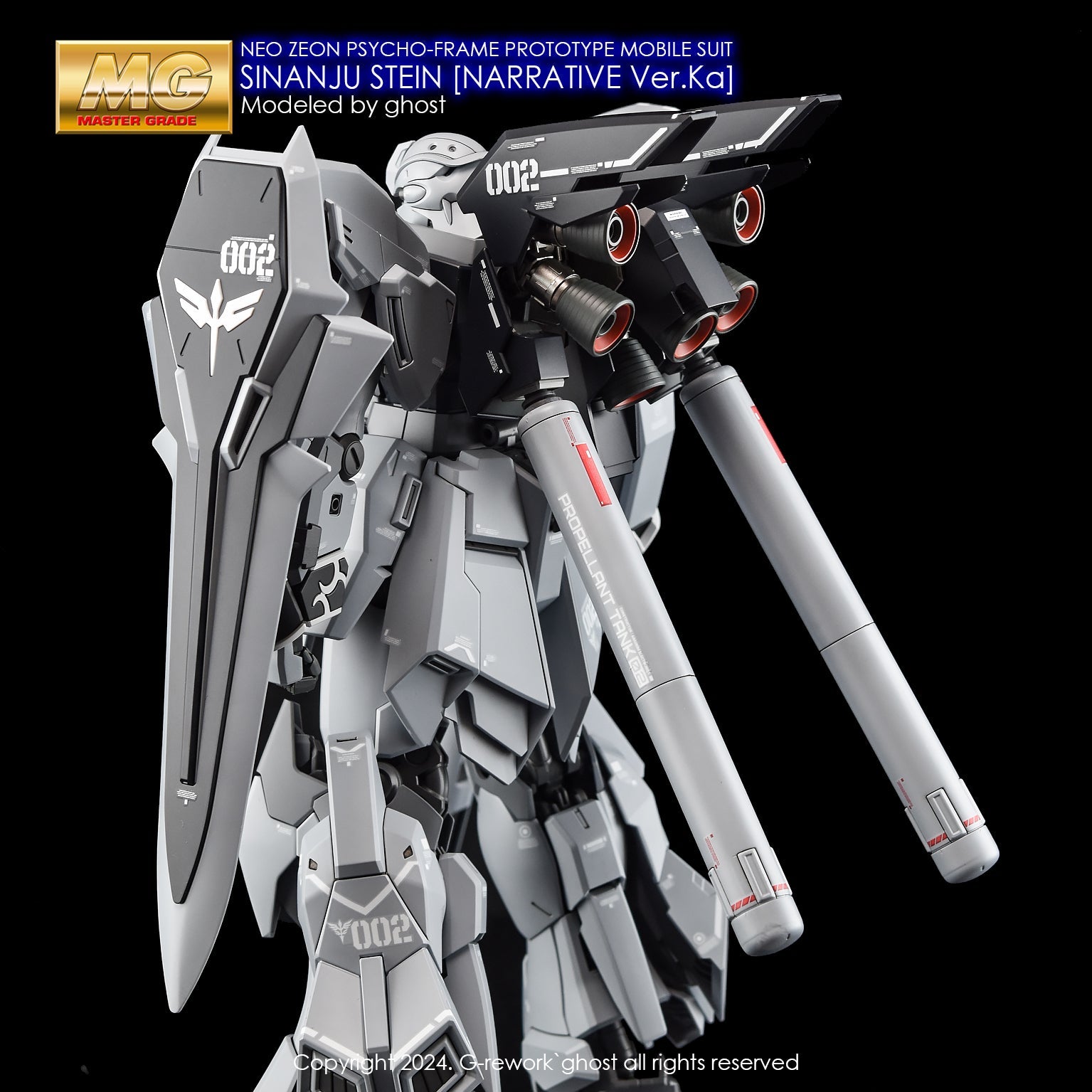 G - Rework [MG] SINANJU STEIN [NARRATIVE Ver.Ka] - Gundam Extra - Your BEST Gunpla Supplier