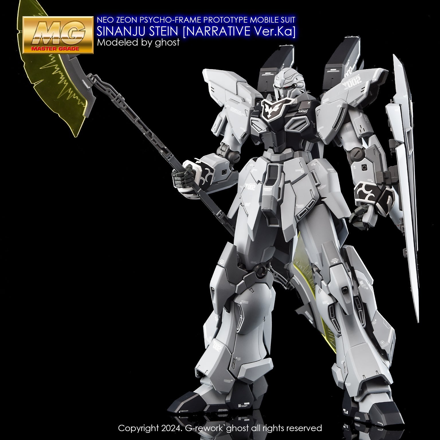 G - Rework [MG] SINANJU STEIN [NARRATIVE Ver.Ka] - Gundam Extra - Your BEST Gunpla Supplier