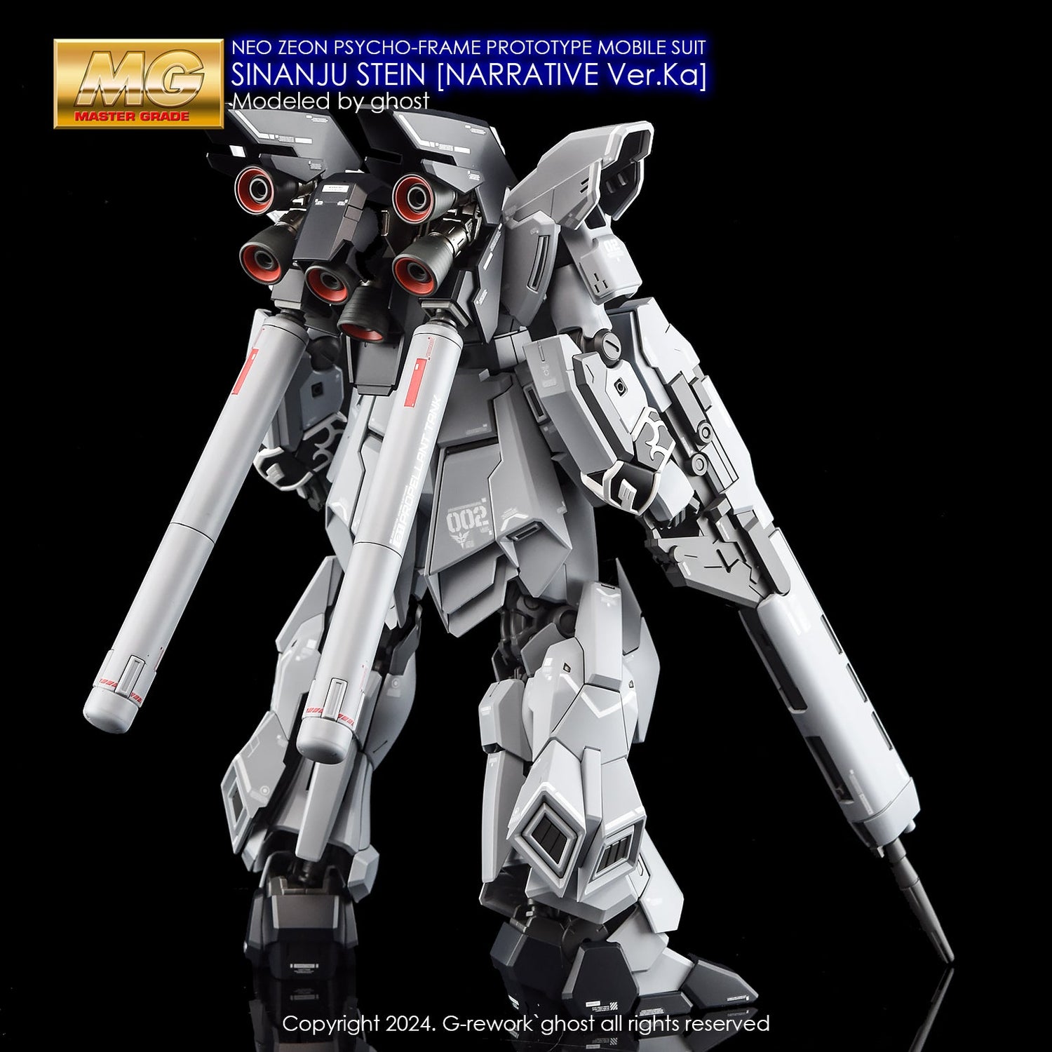 G - Rework [MG] SINANJU STEIN [NARRATIVE Ver.Ka] - Gundam Extra - Your BEST Gunpla Supplier