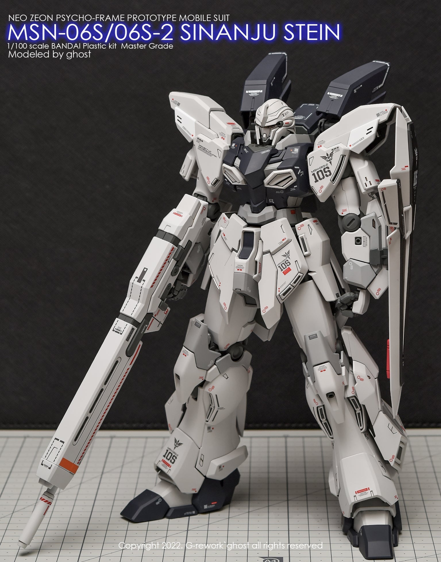 G - Rework [MG] SINANJU STEIN - Gundam Extra - Your BEST Gunpla Supplier